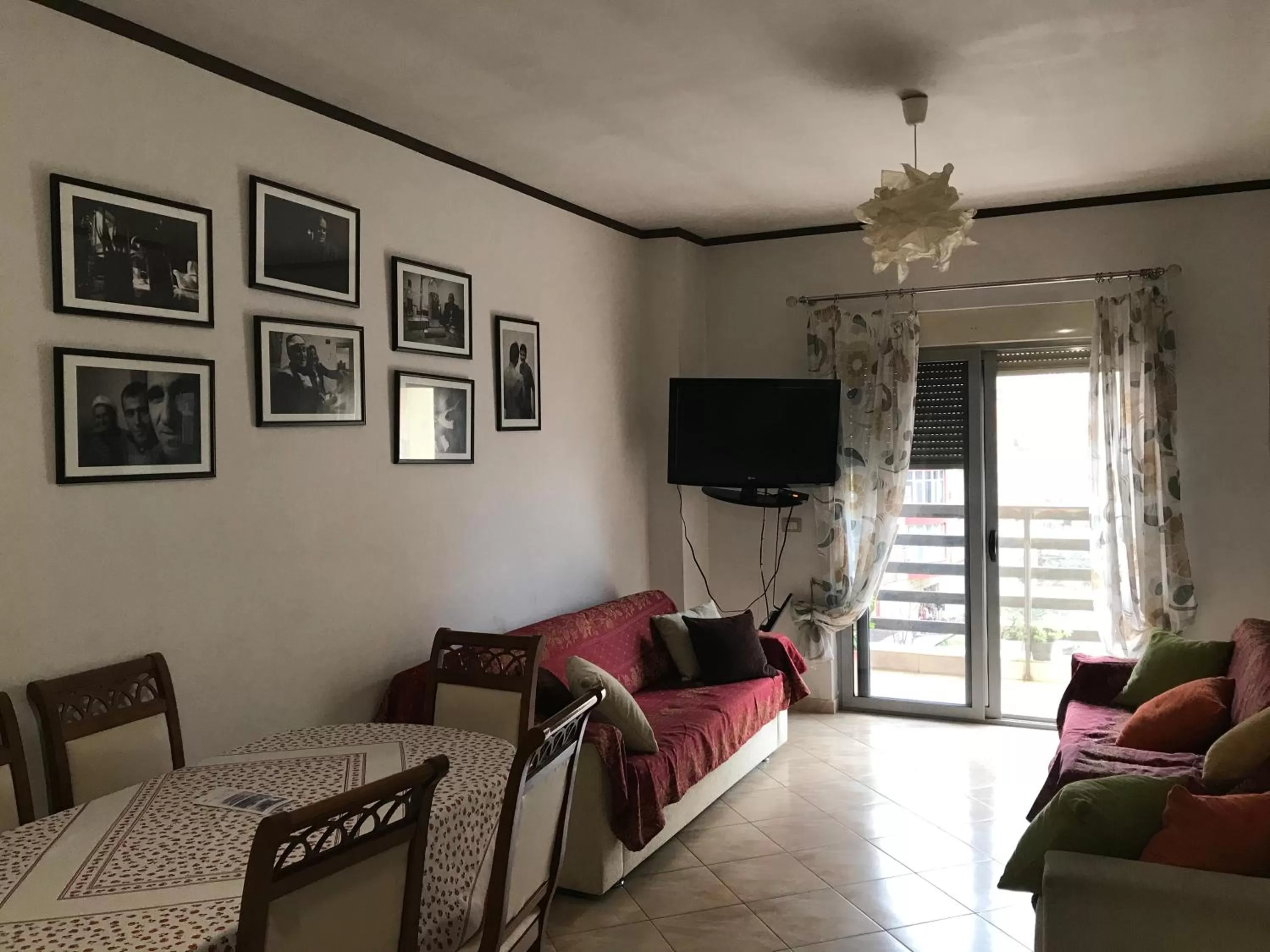 Communal lounge/ TV room in Home Sweet Home - Guest House