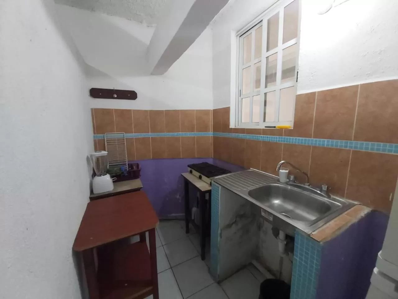 Kitchen or kitchenette in Hotel Ayalamar Manzanillo