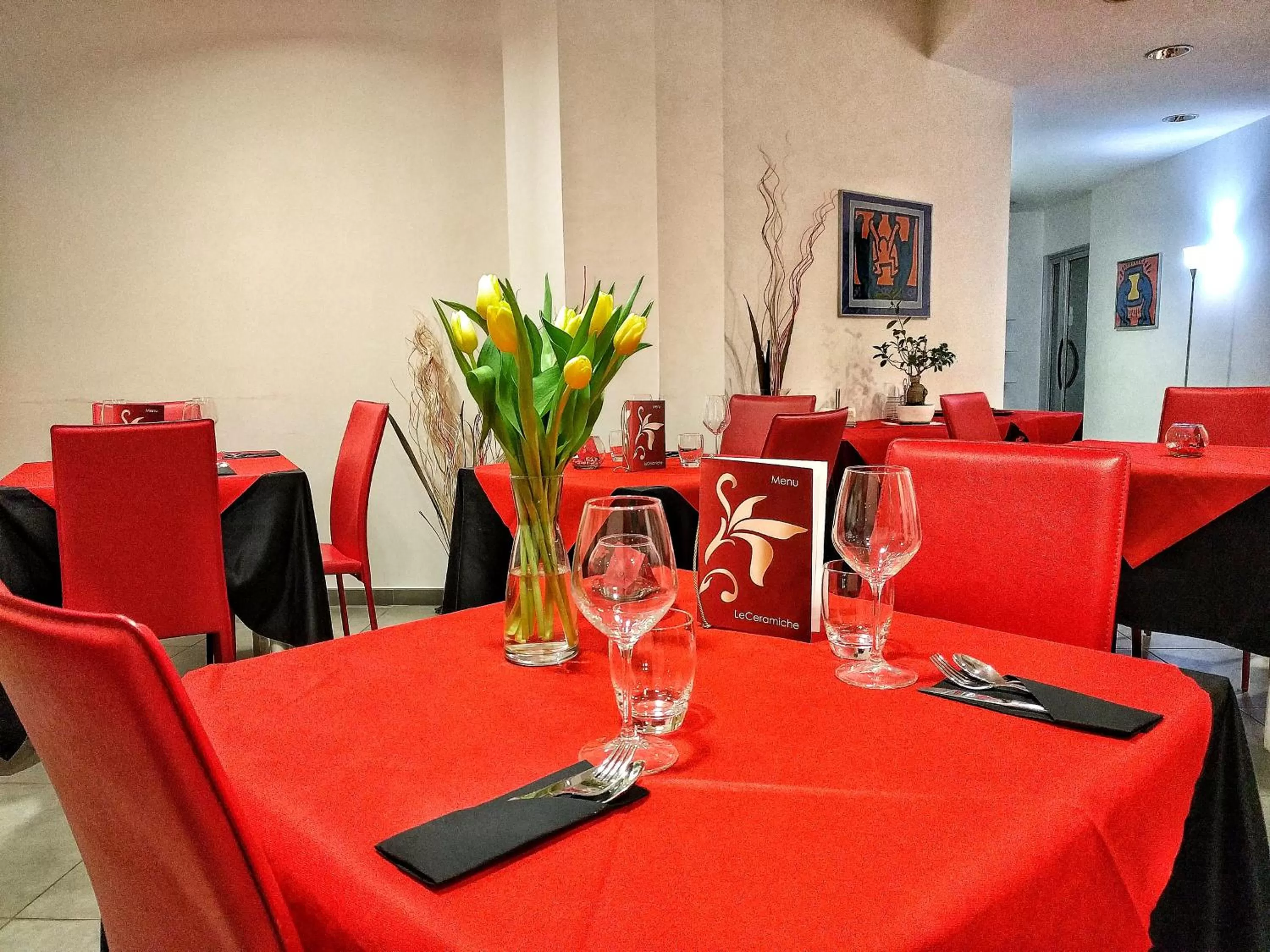 Decorative detail in Hotel Le Ceramiche