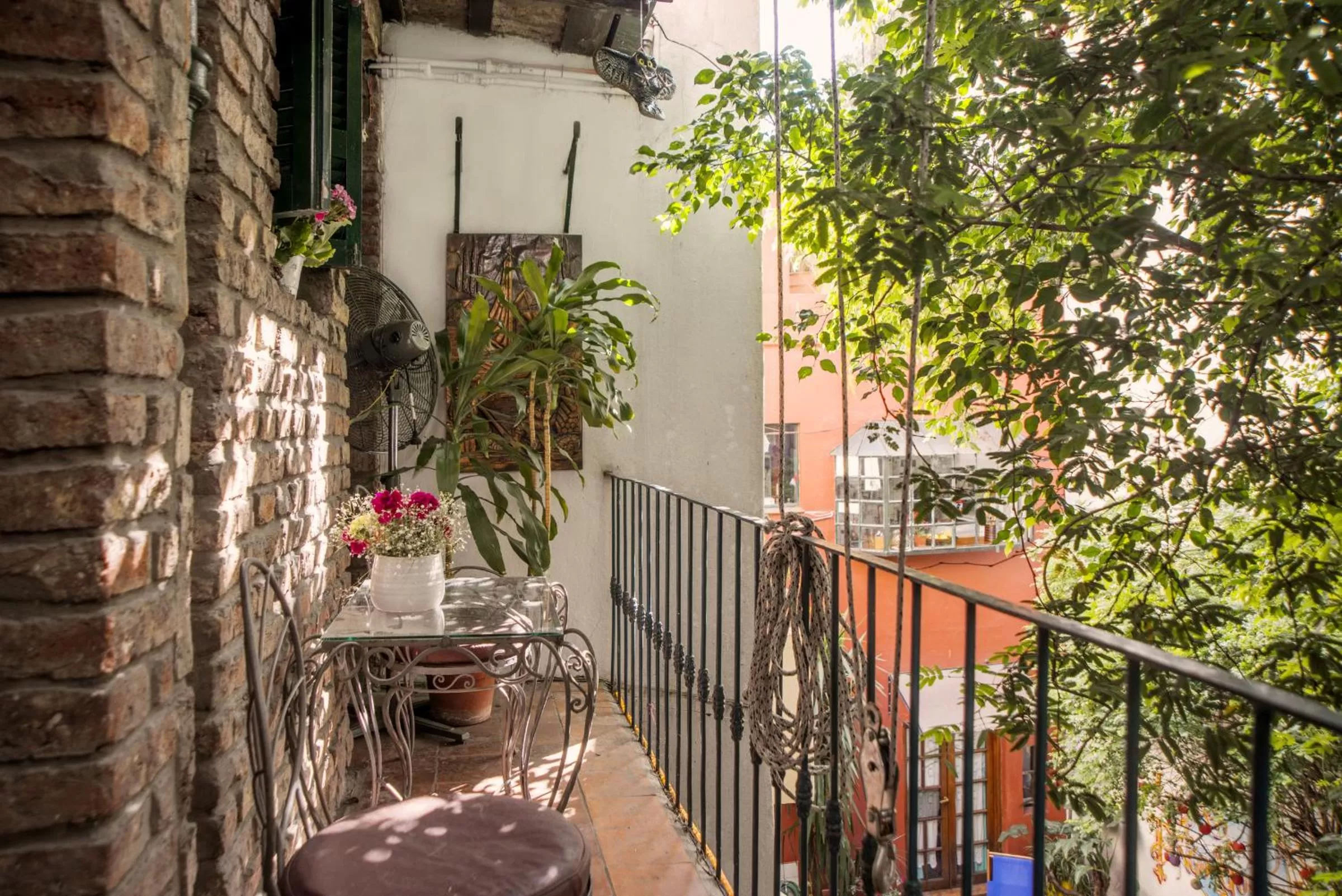 Patio in Lina's Tango Guesthouse