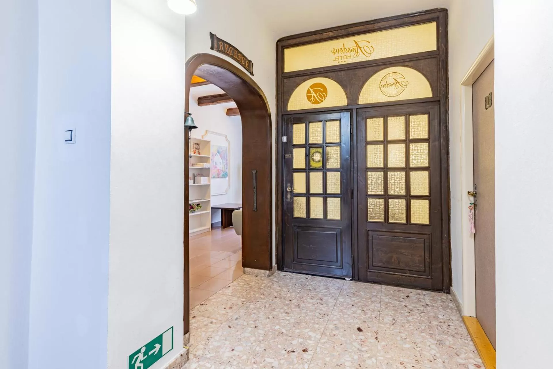 Lobby or reception in Hotel Amadeus