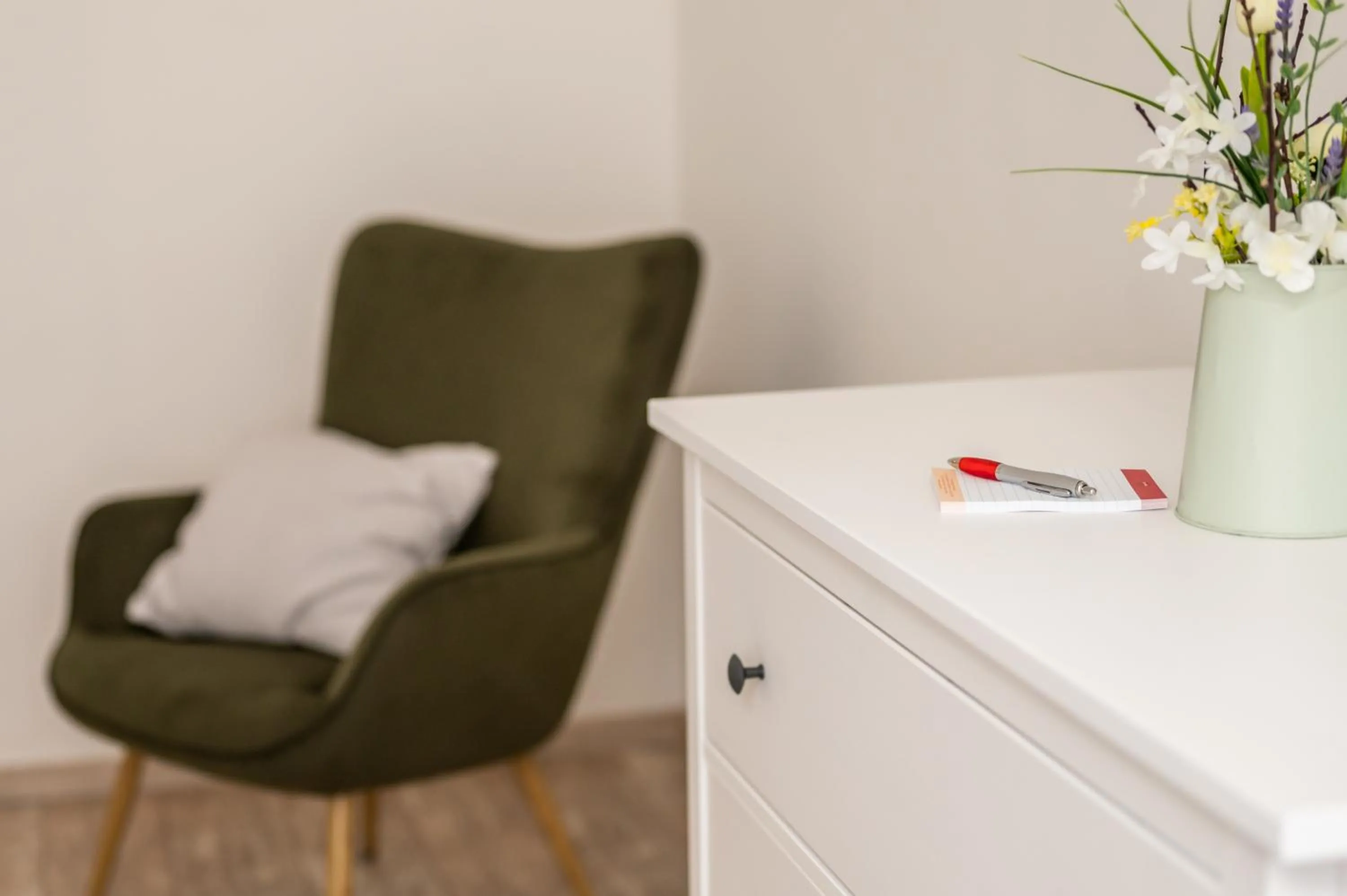 Living room in City Home Budapest