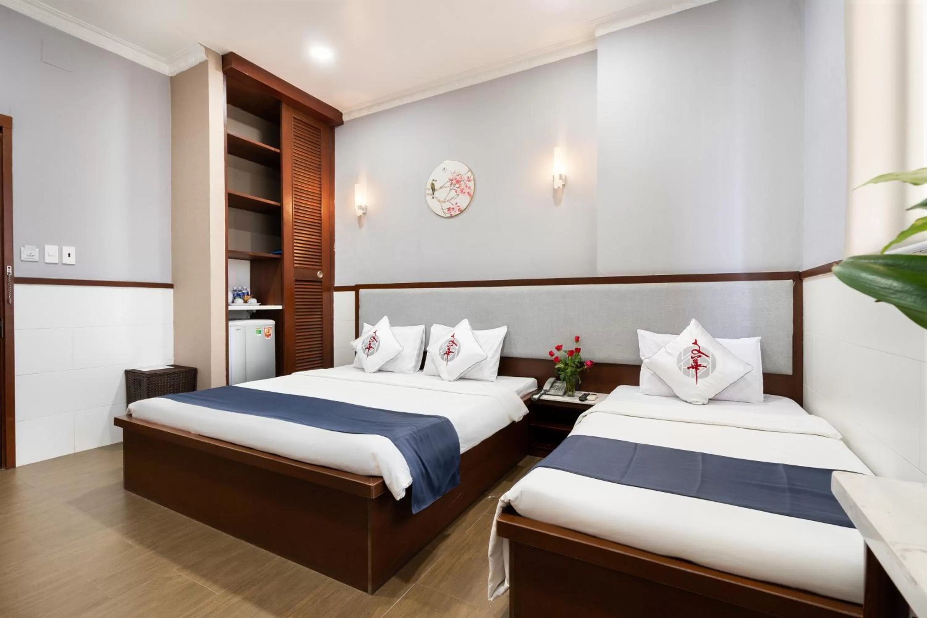 Bed in Văn Hoa Hotel