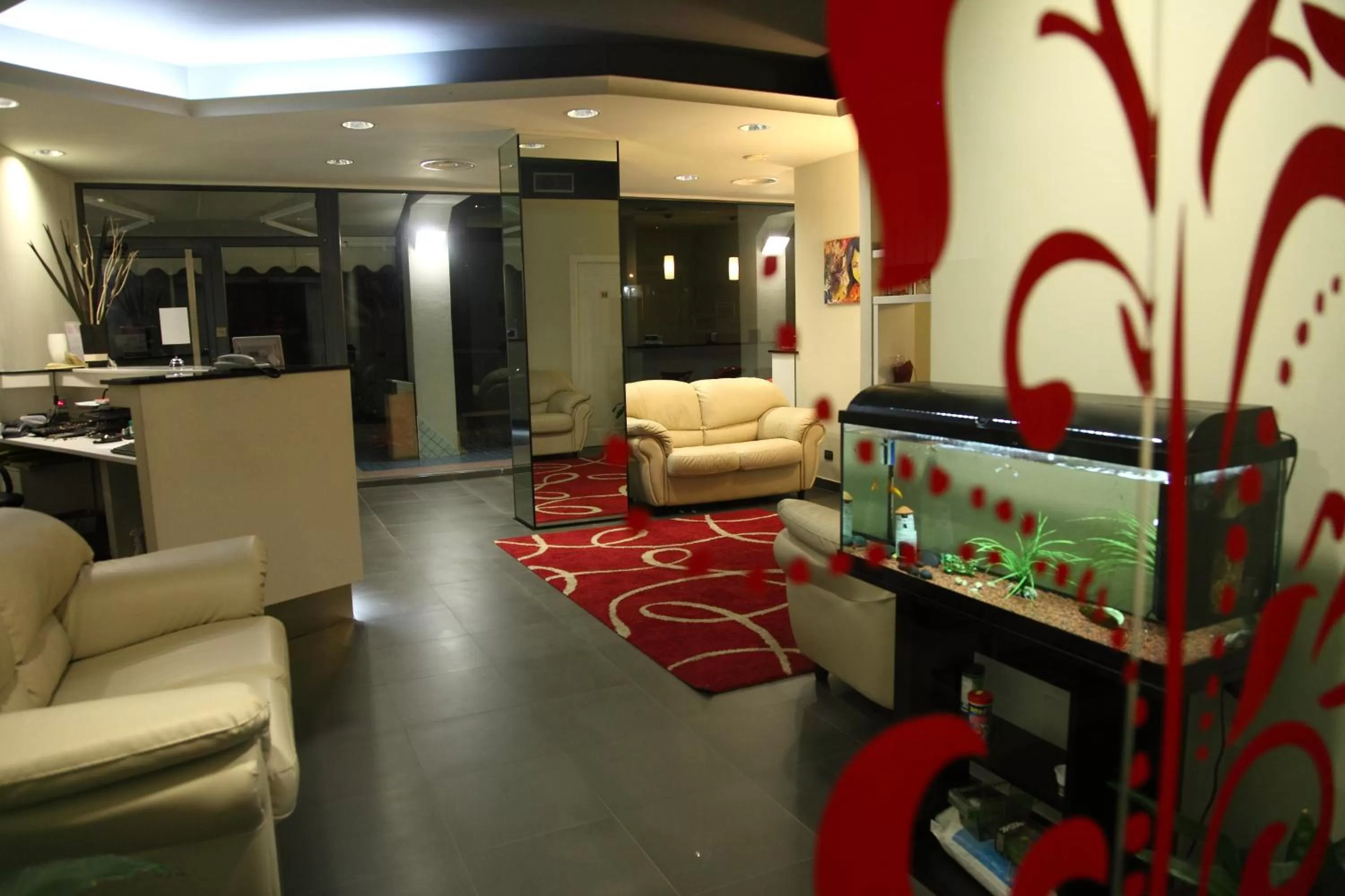 Lobby or reception in Hotel Le Ceramiche