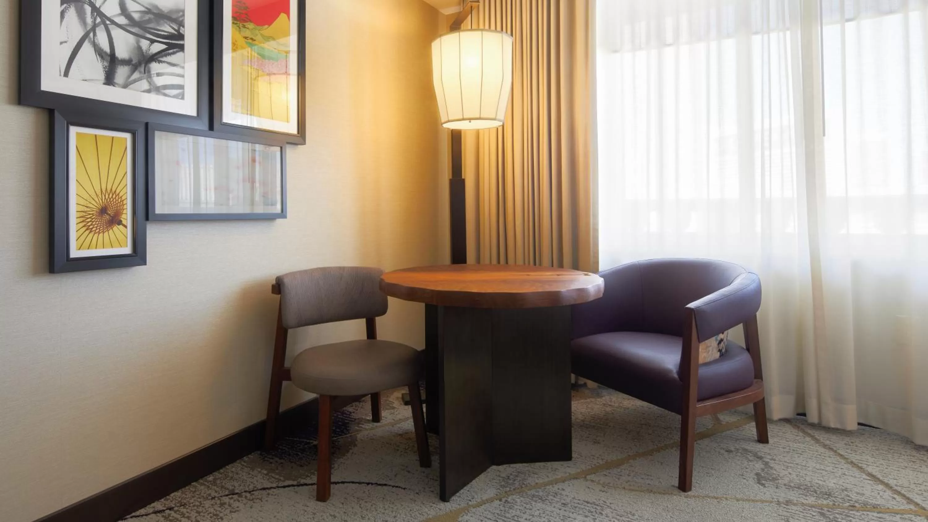 Seating area in Nobu Las Vegas, A Caesars Destination