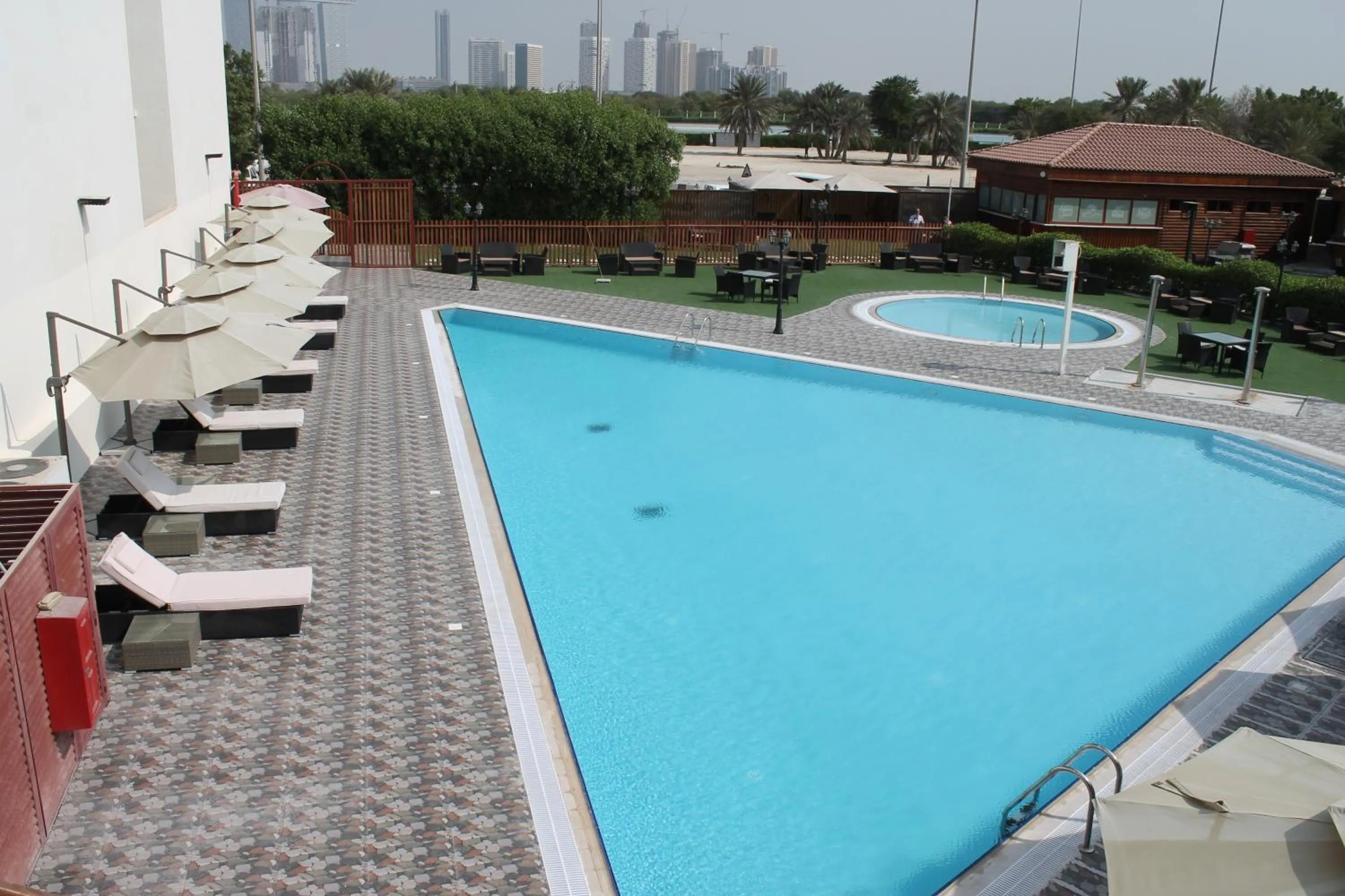 Swimming pool in Villaggio Hotel Abu Dhabi