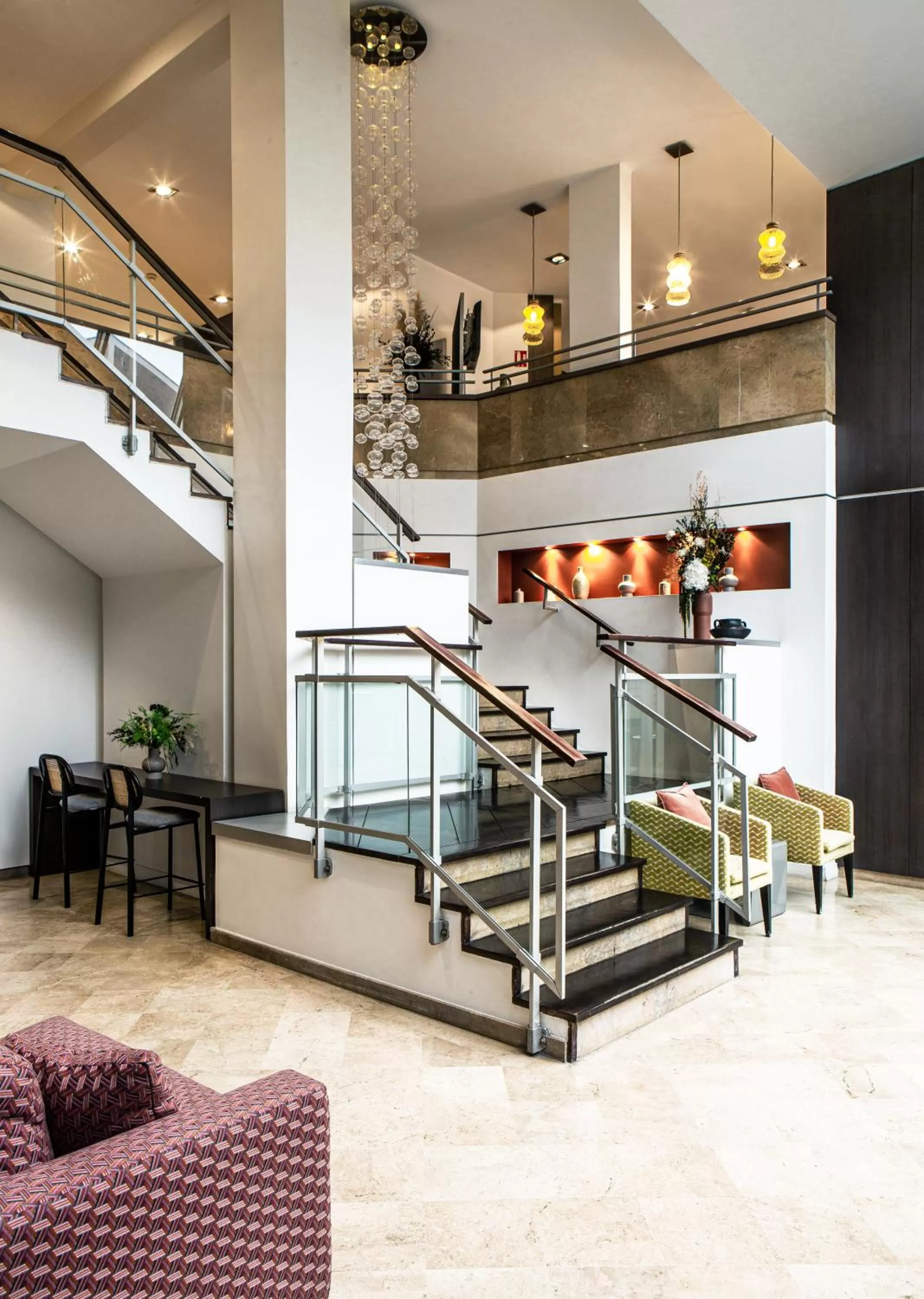 Decorative detail in Hotel Paris Boulogne - Futur Mercure Paris Boulogne Pont de Saint Cloud - Janvier 2026