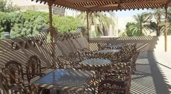 Seating area in Nour El Balad