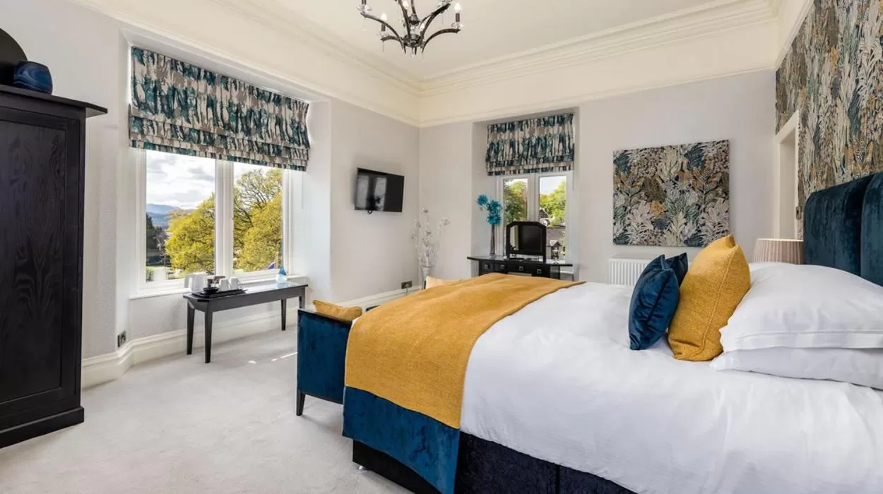 Photo of the whole room, Bed in Applegarth Villa Hotel & Restaurant (Adult Only)