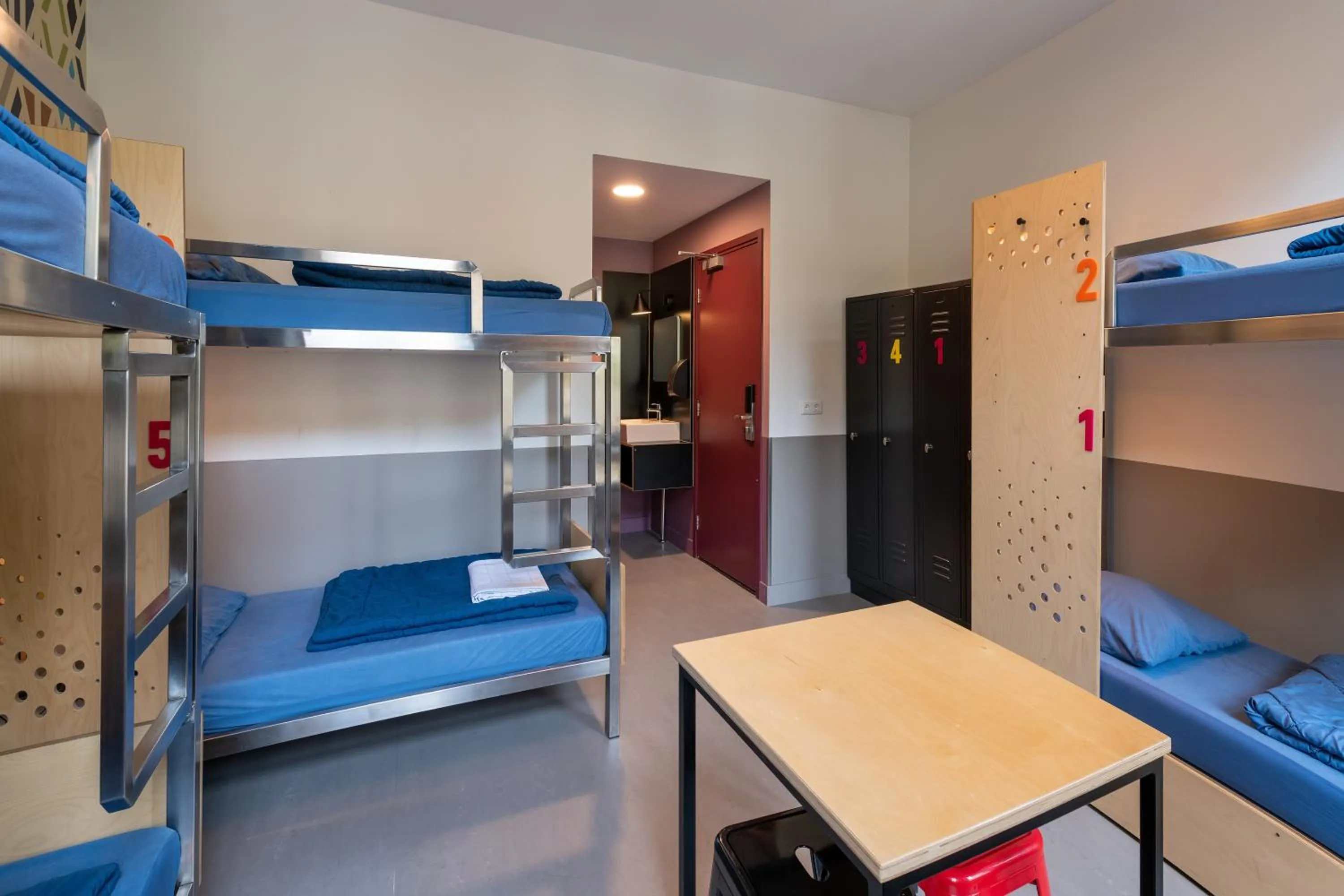 Bedroom, Bed in Stayokay Hostel Amsterdam Vondelpark