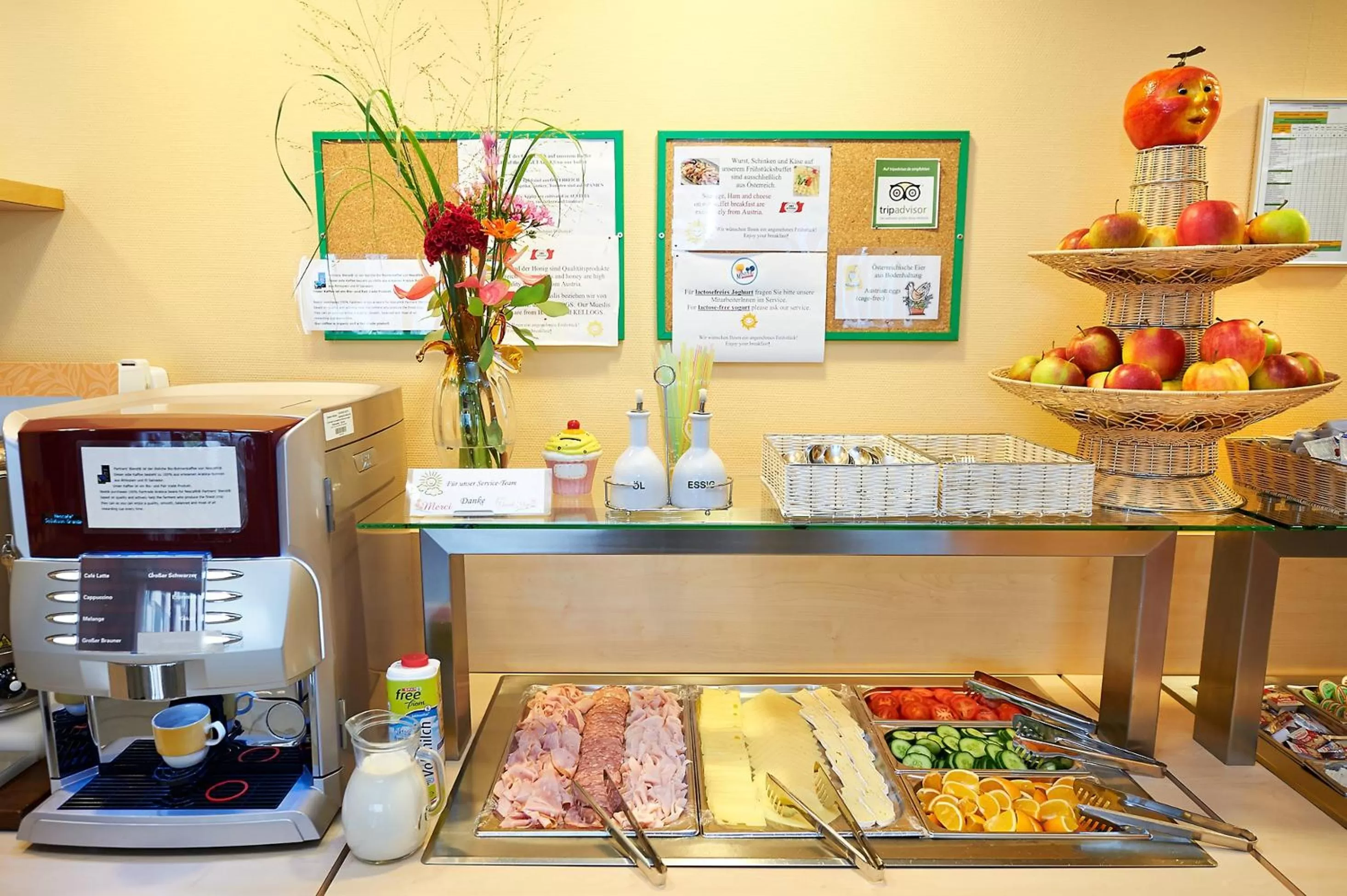 Restaurant/places to eat in Hotel Kolping Wien Zentral