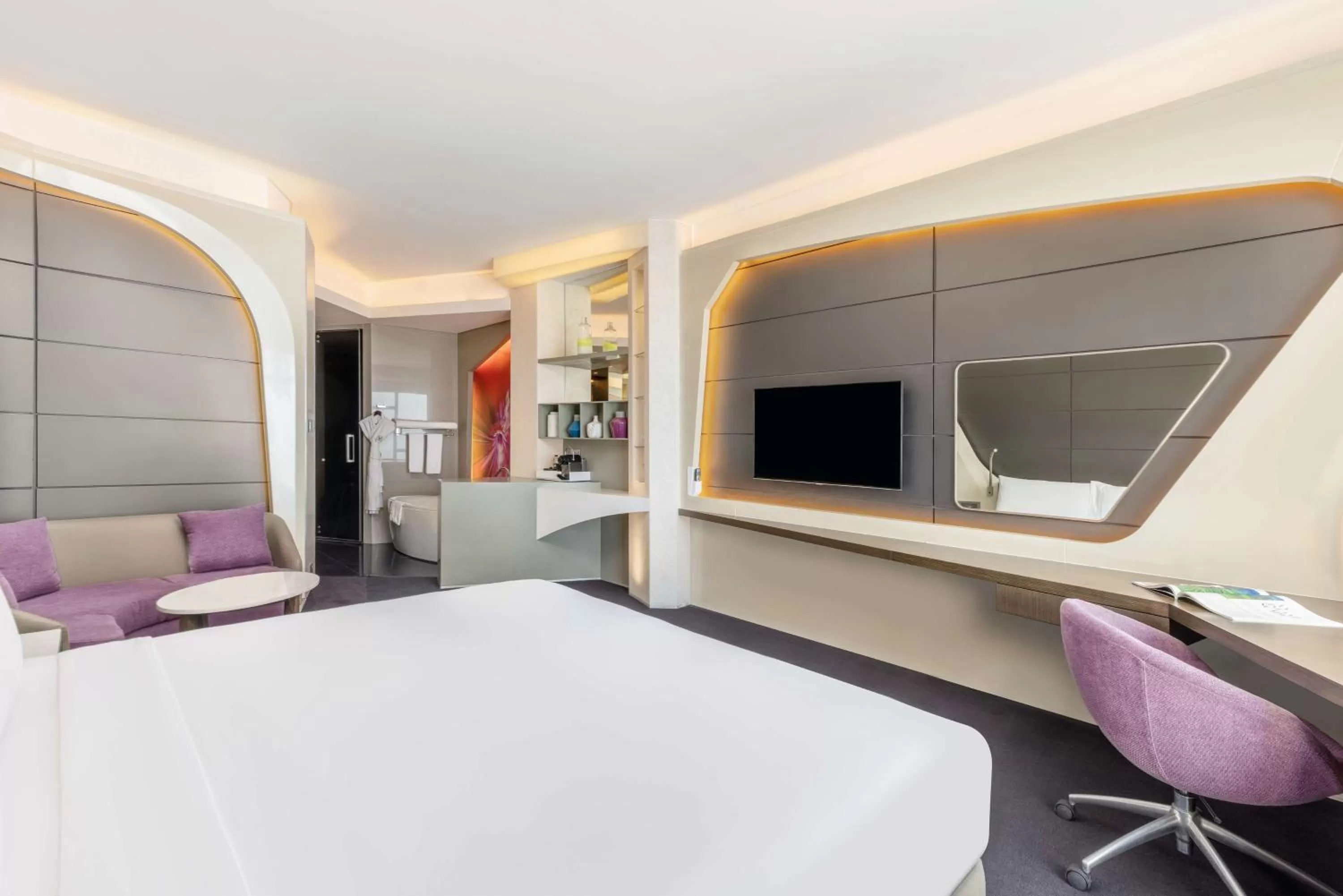 Bed in V Hotel Dubai, Curio Collection by Hilton