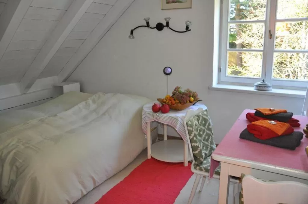 Bedroom, Bed in Bed and Breakfast Bavaria München