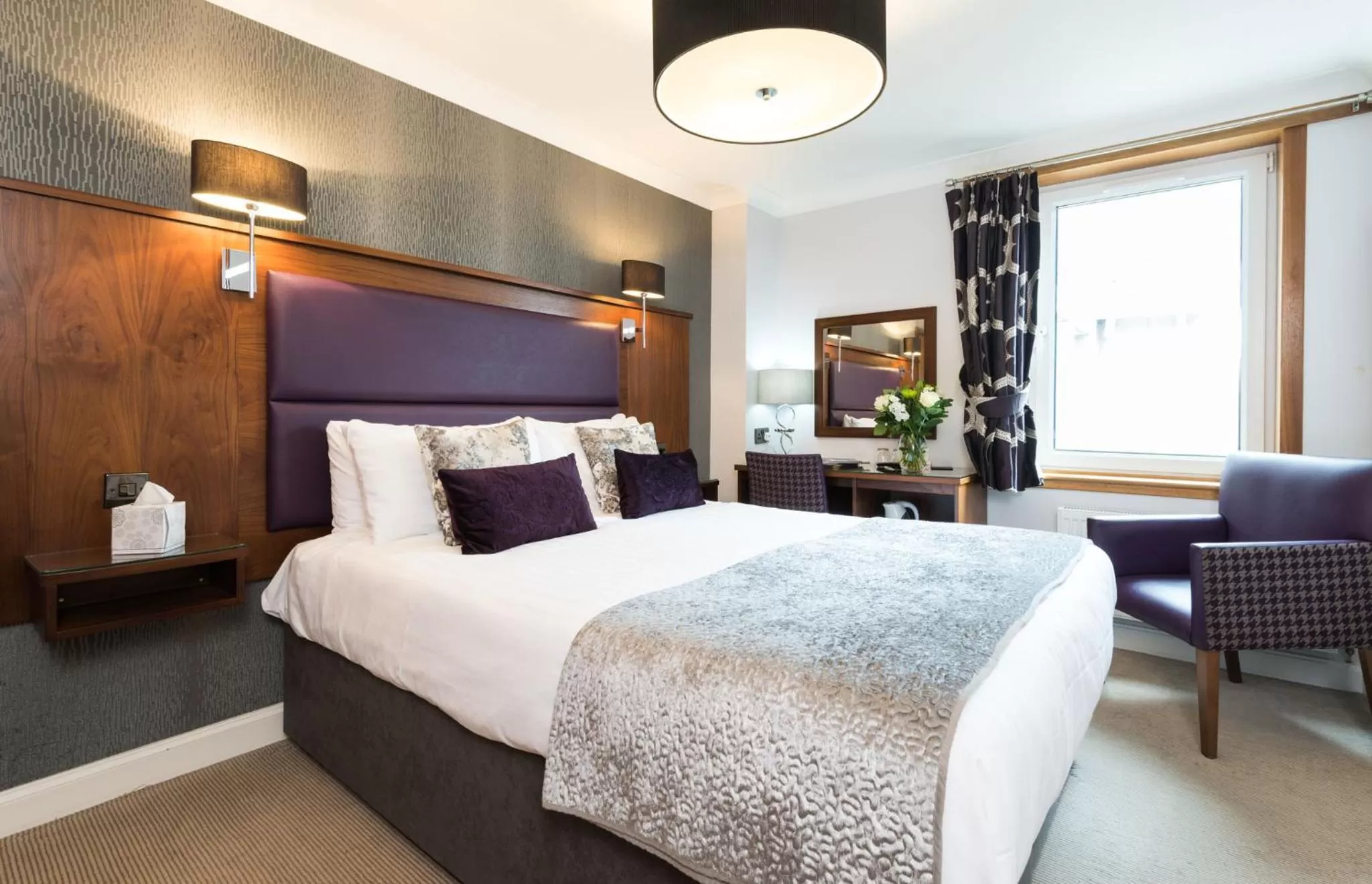 Bed in Rosehill Guest House