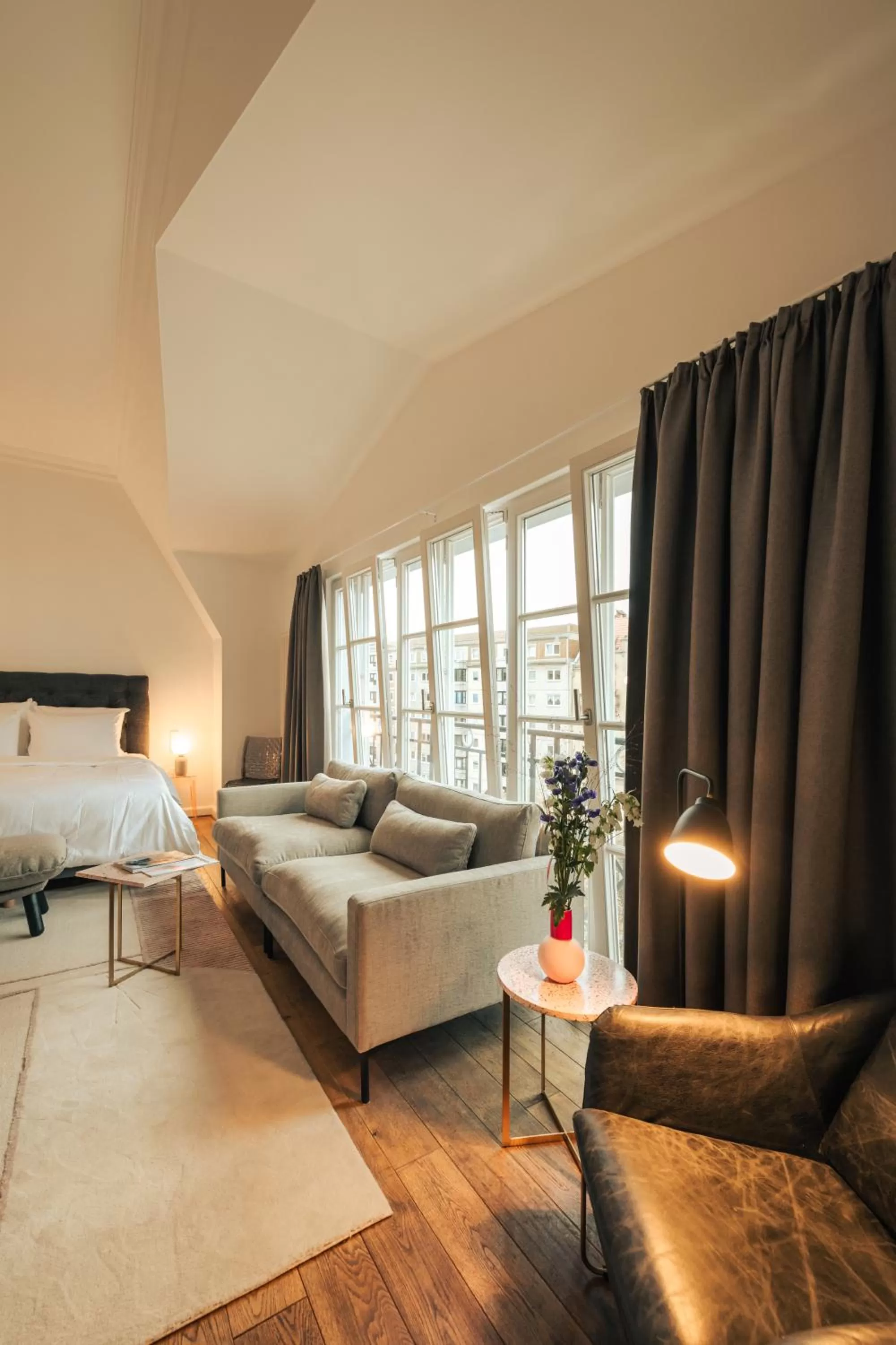 Living room, Bed in Bob W Berlin Mitte