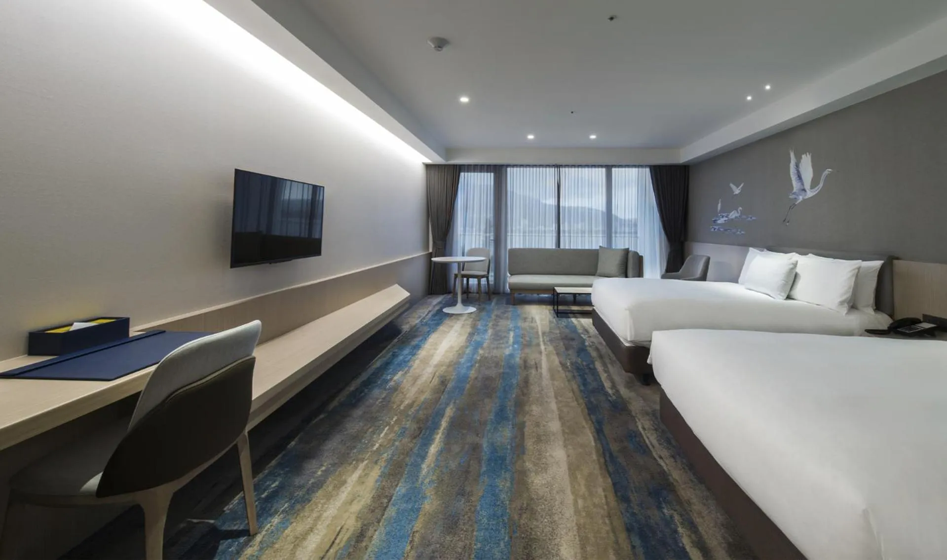 Photo of the whole room, Bed in Golden Tulip FAB Hotel New Taipei