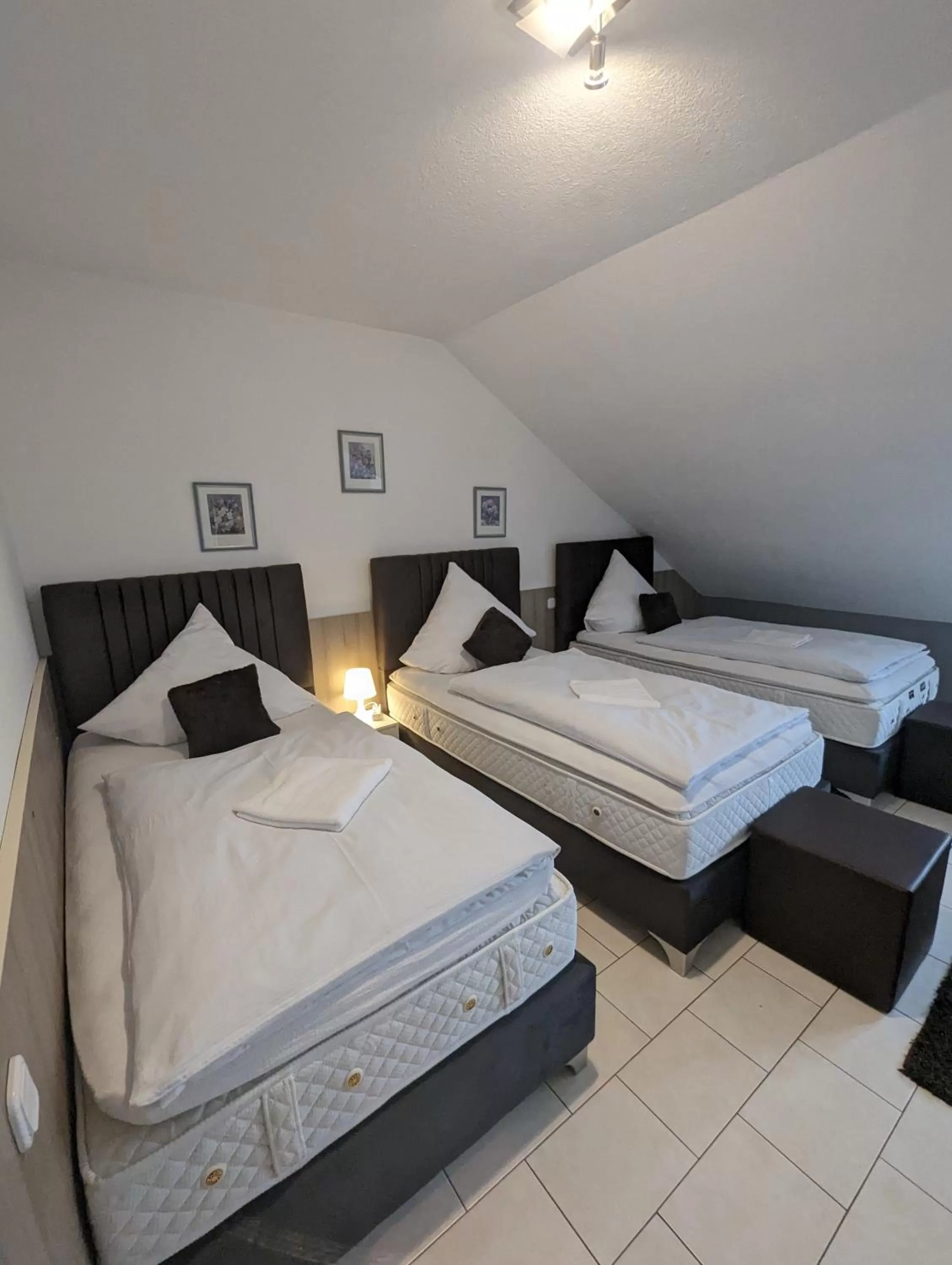 Bed in Hotel Eiserner Anton