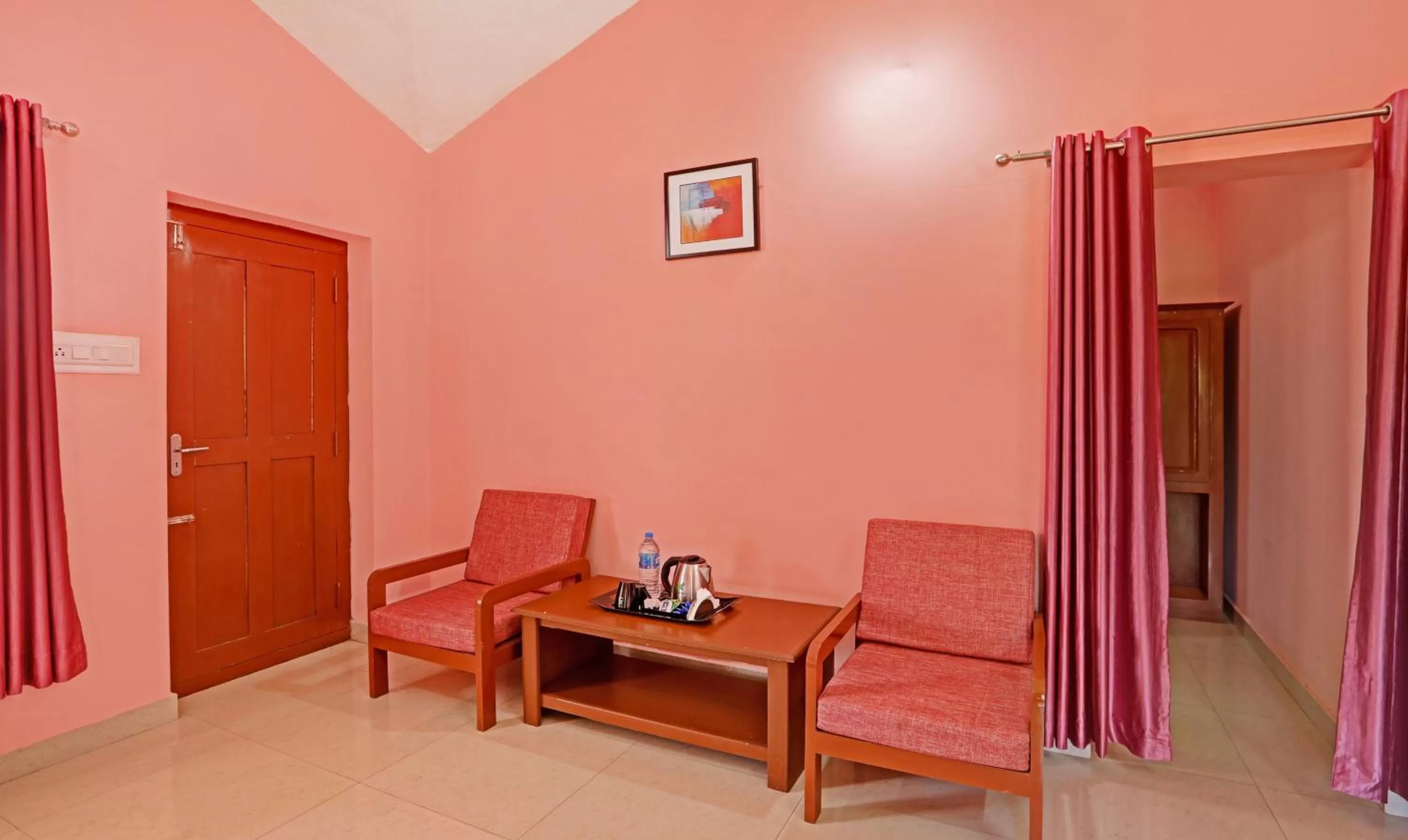 Seating Area in Treebo Trend Yajna Comforts