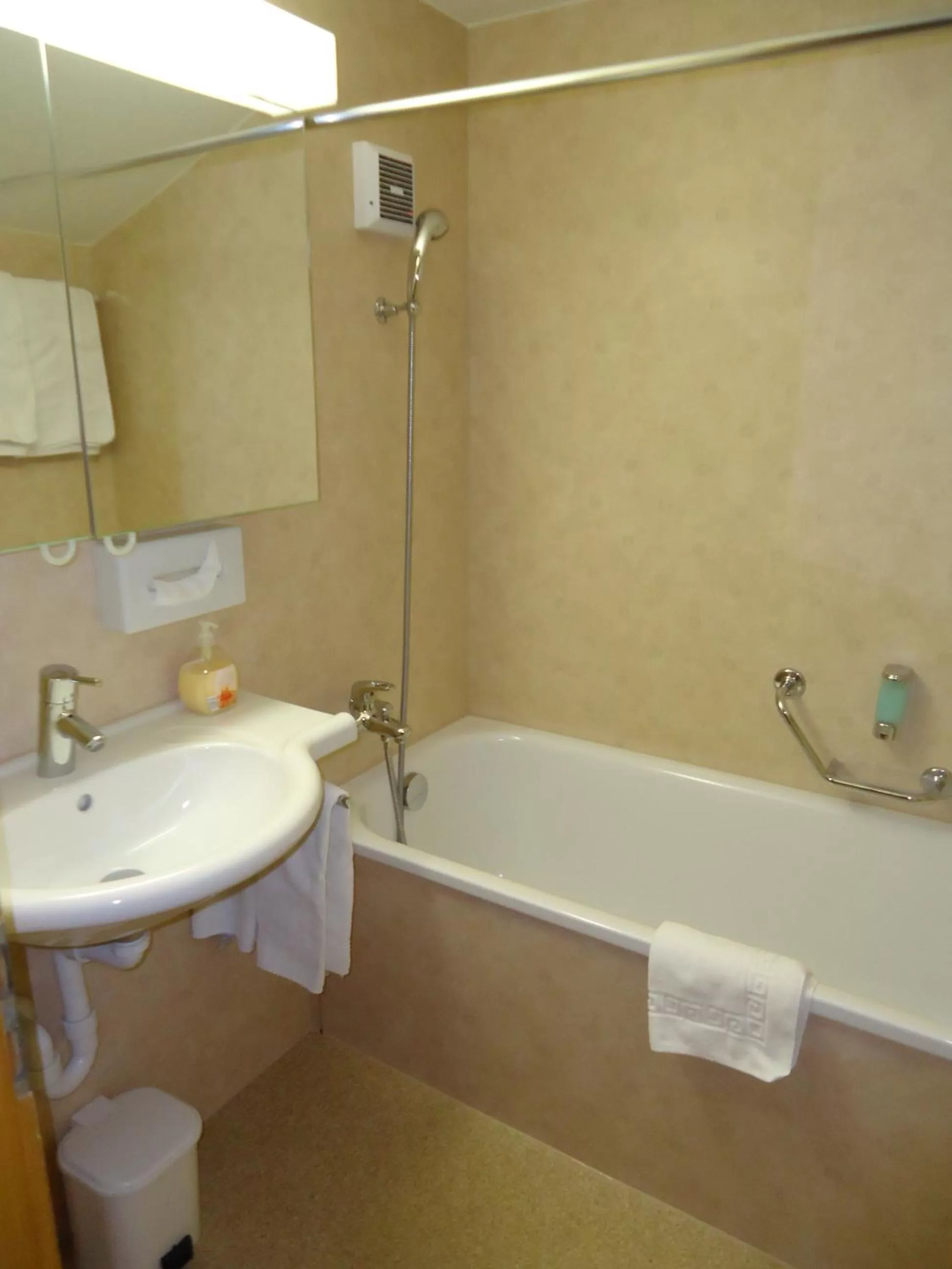 Bathroom in Hotel Tschuggen