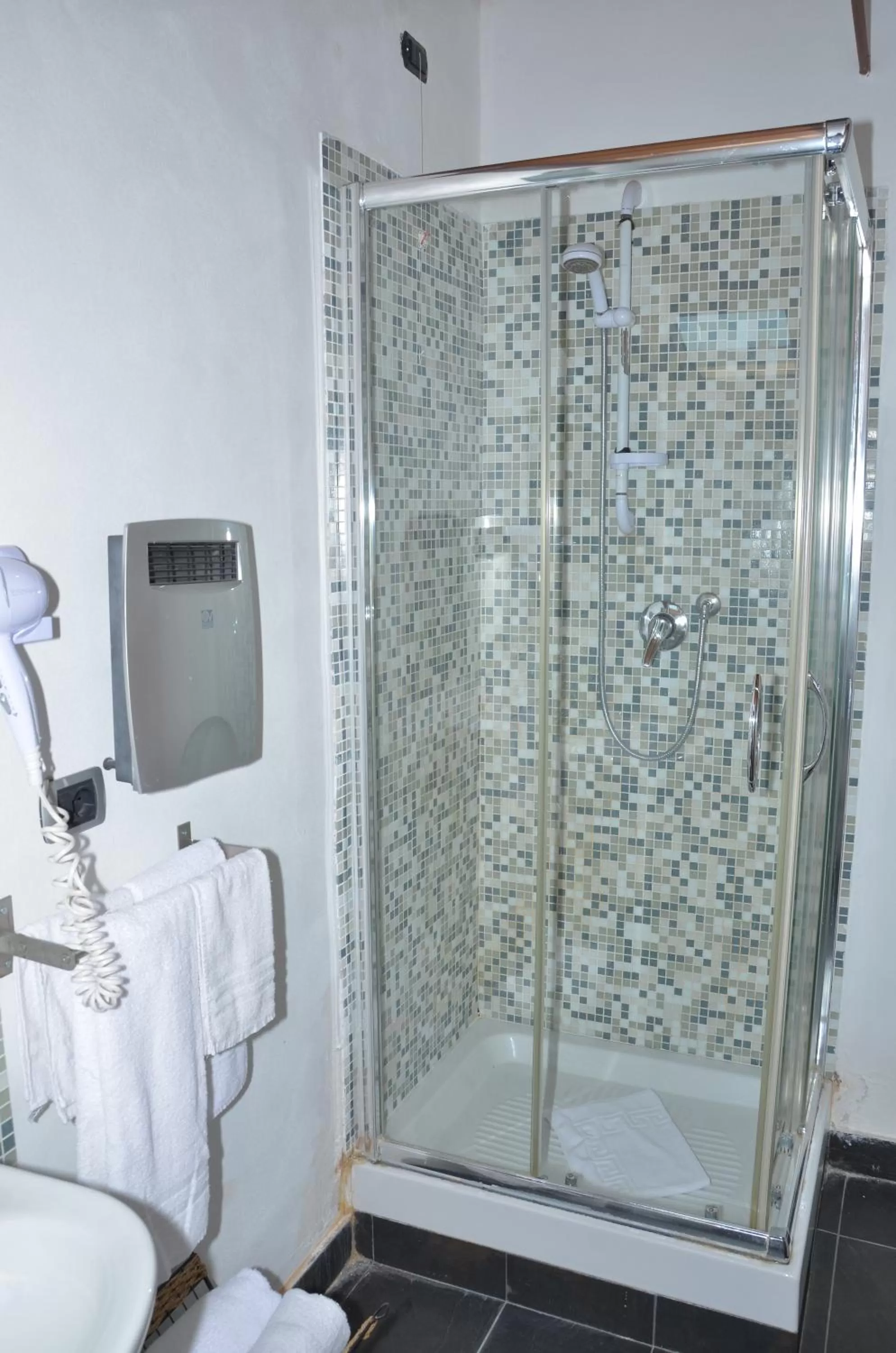 Shower in Locanda Dal Moccia