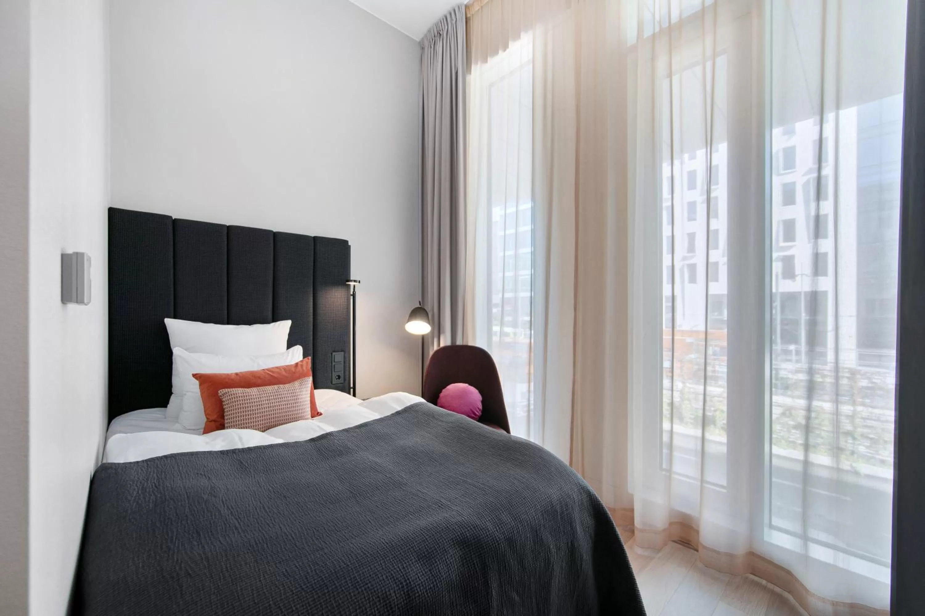 Bed in Clarion Hotel Oslo