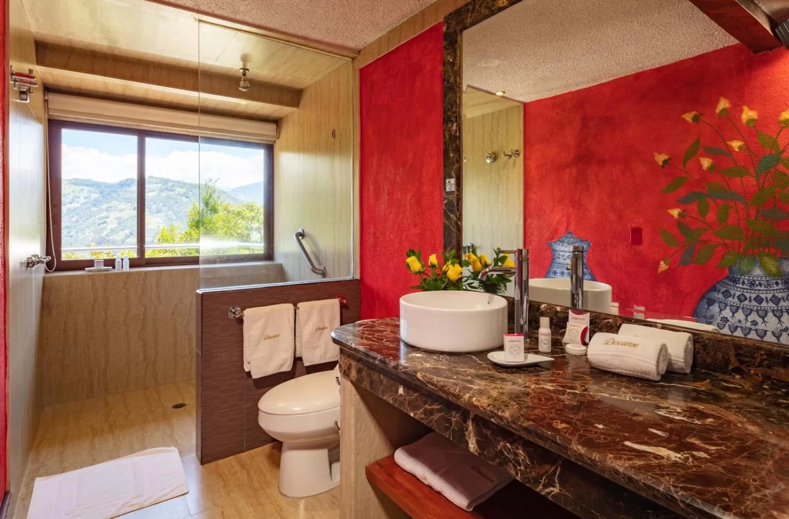 Bathroom in Luna Volcán, Adventure SPA