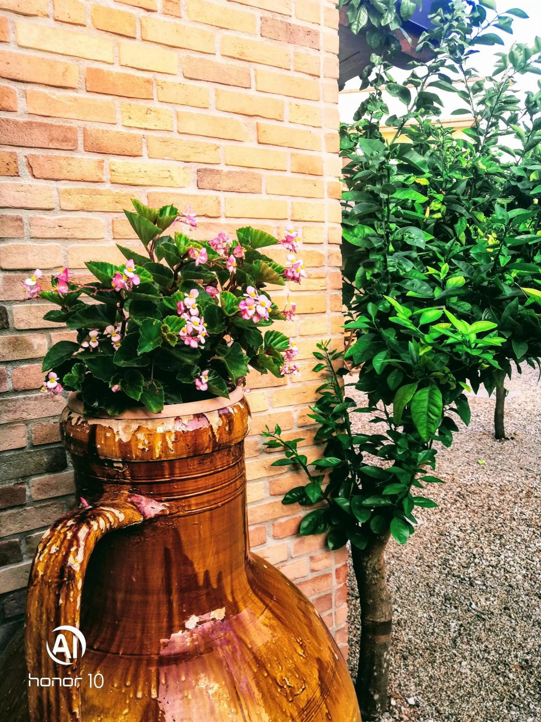 Decorative detail in BORGO LUNA b&b