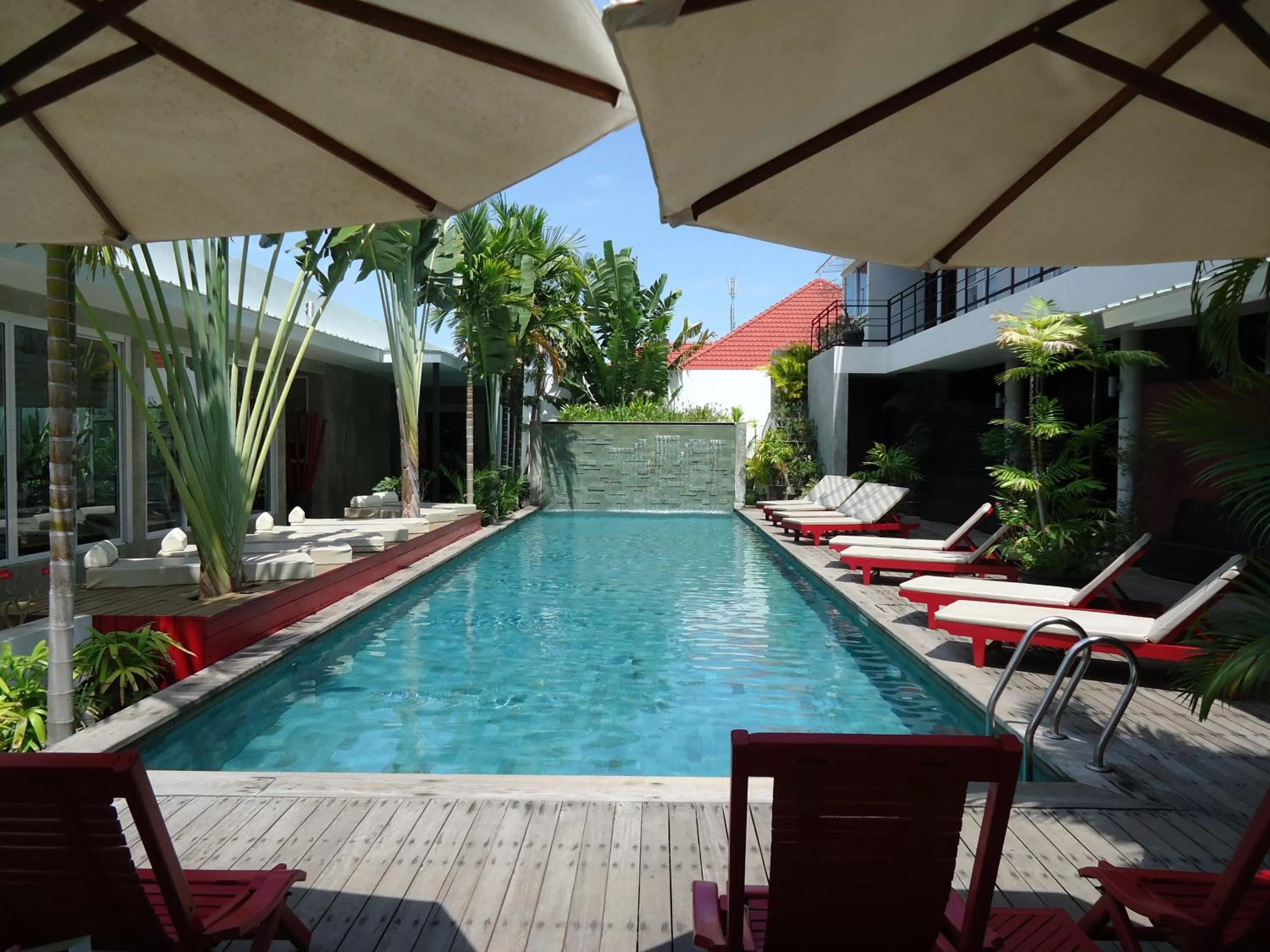 Swimming pool in MEN's Resort & Spa (Gay Hotel)