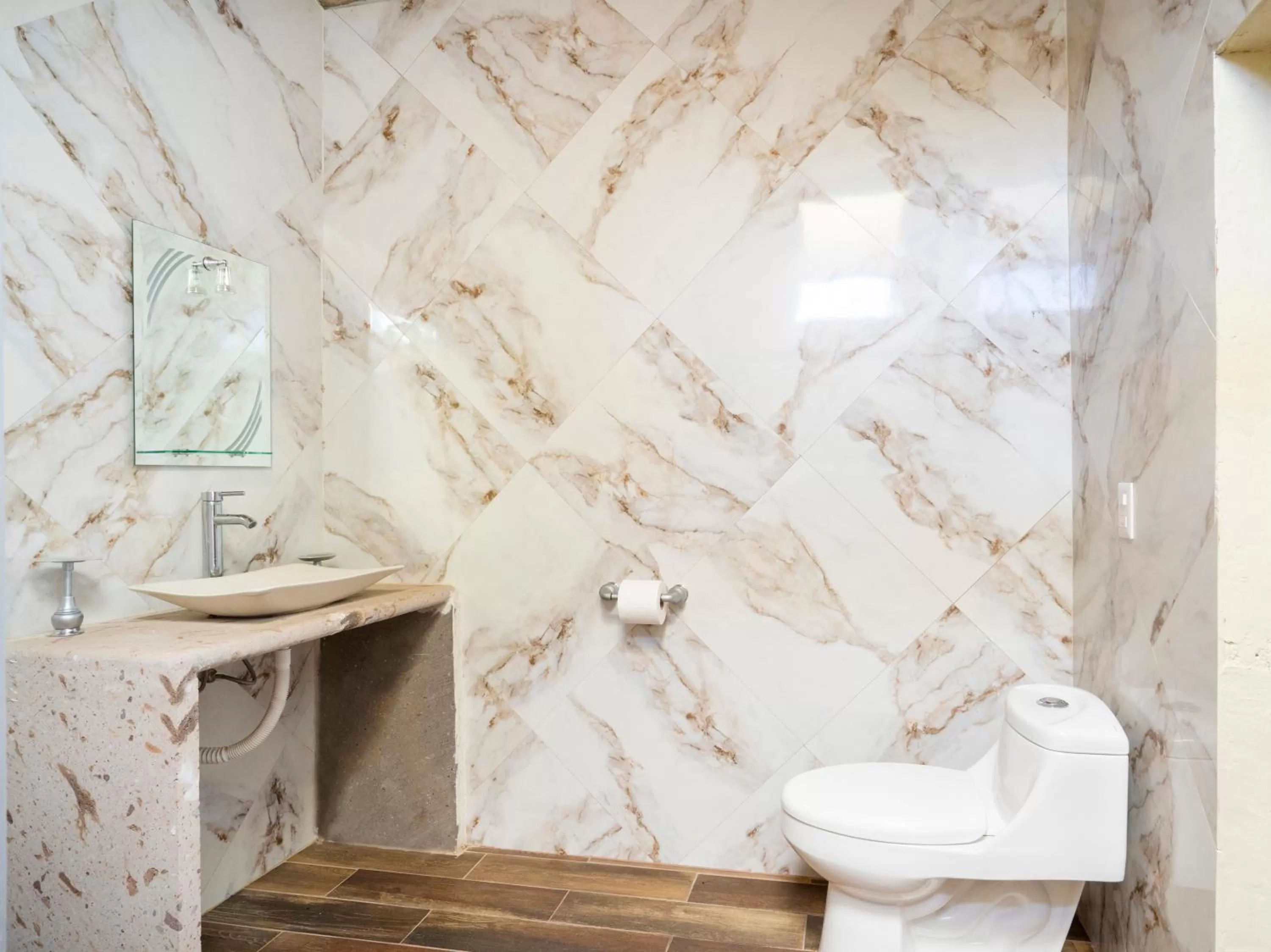 Bathroom in Collection O Hotel Monte Agave