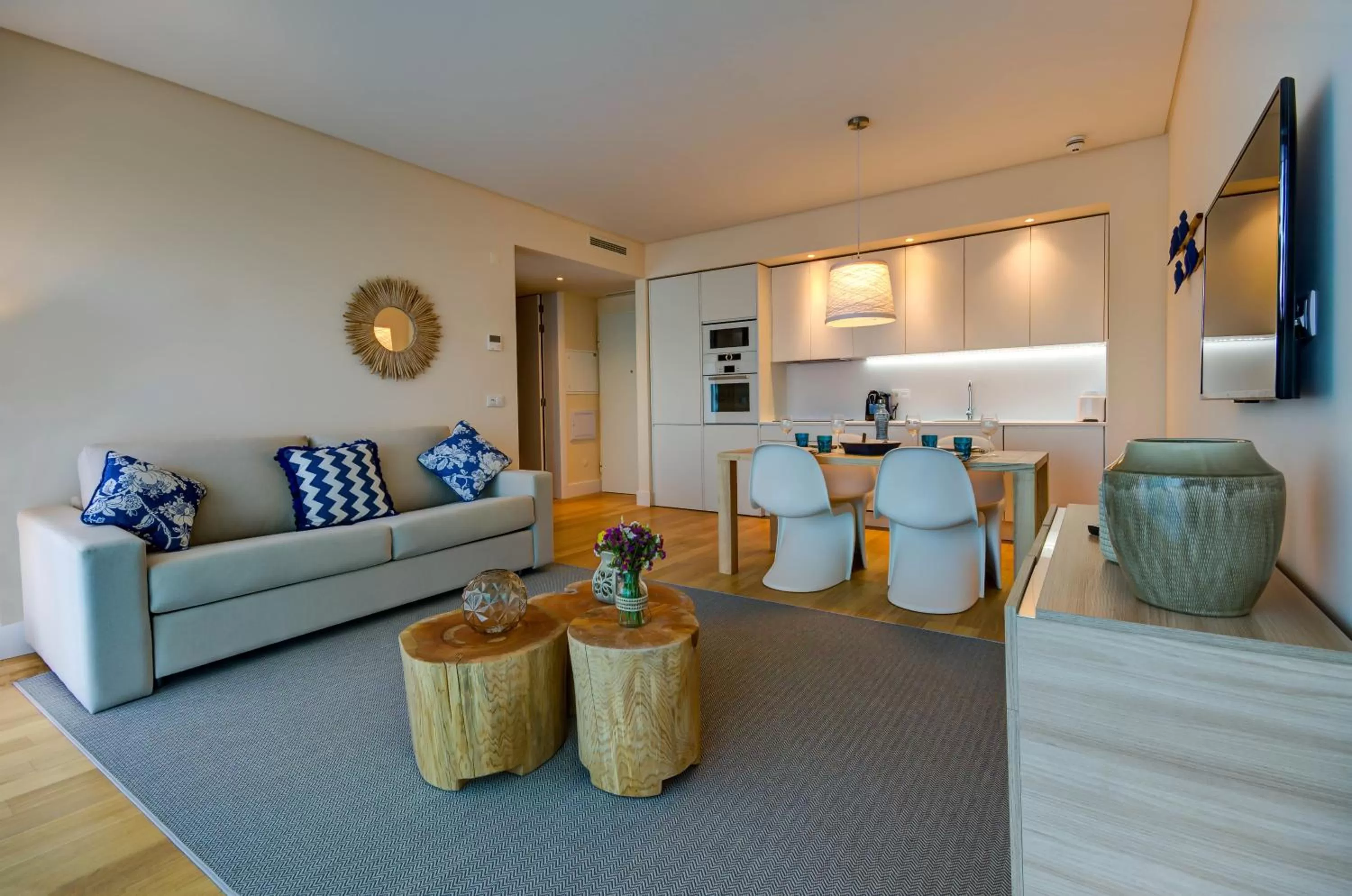 Living room in Praia do Sal Resort and SPA