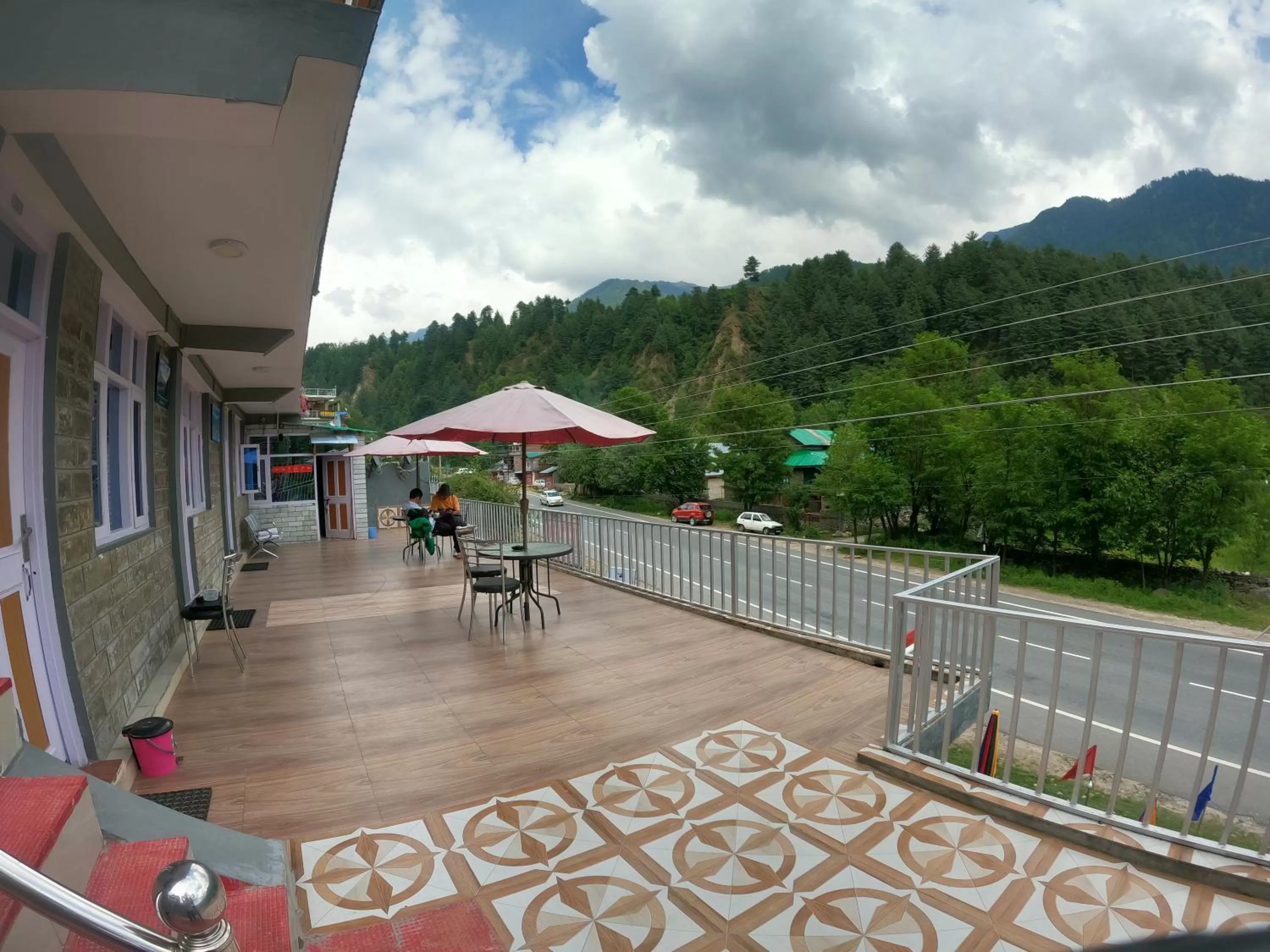 Patio in High Nation Resort Manali