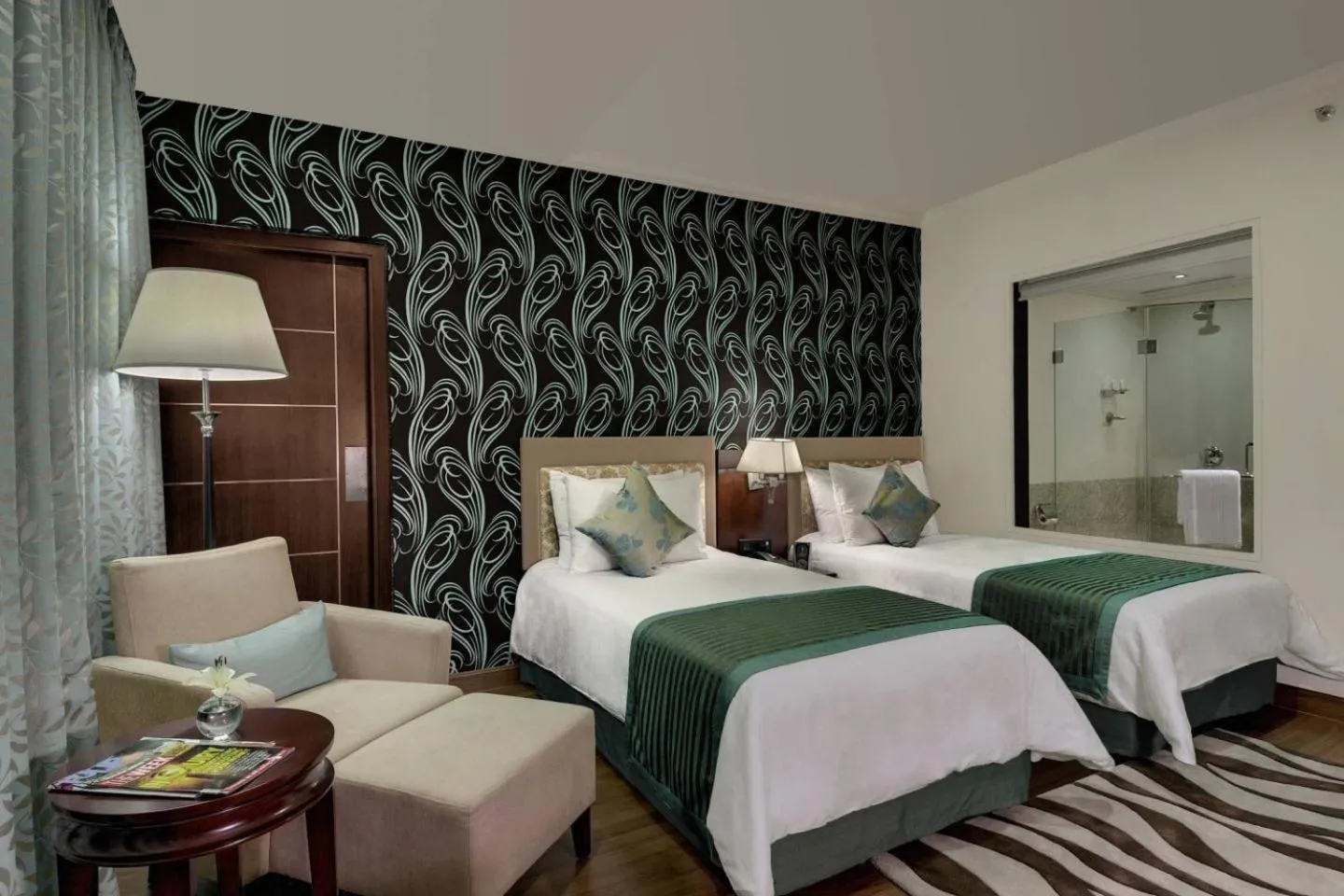Bedroom, Bed in Royalton Hyderabad Abids