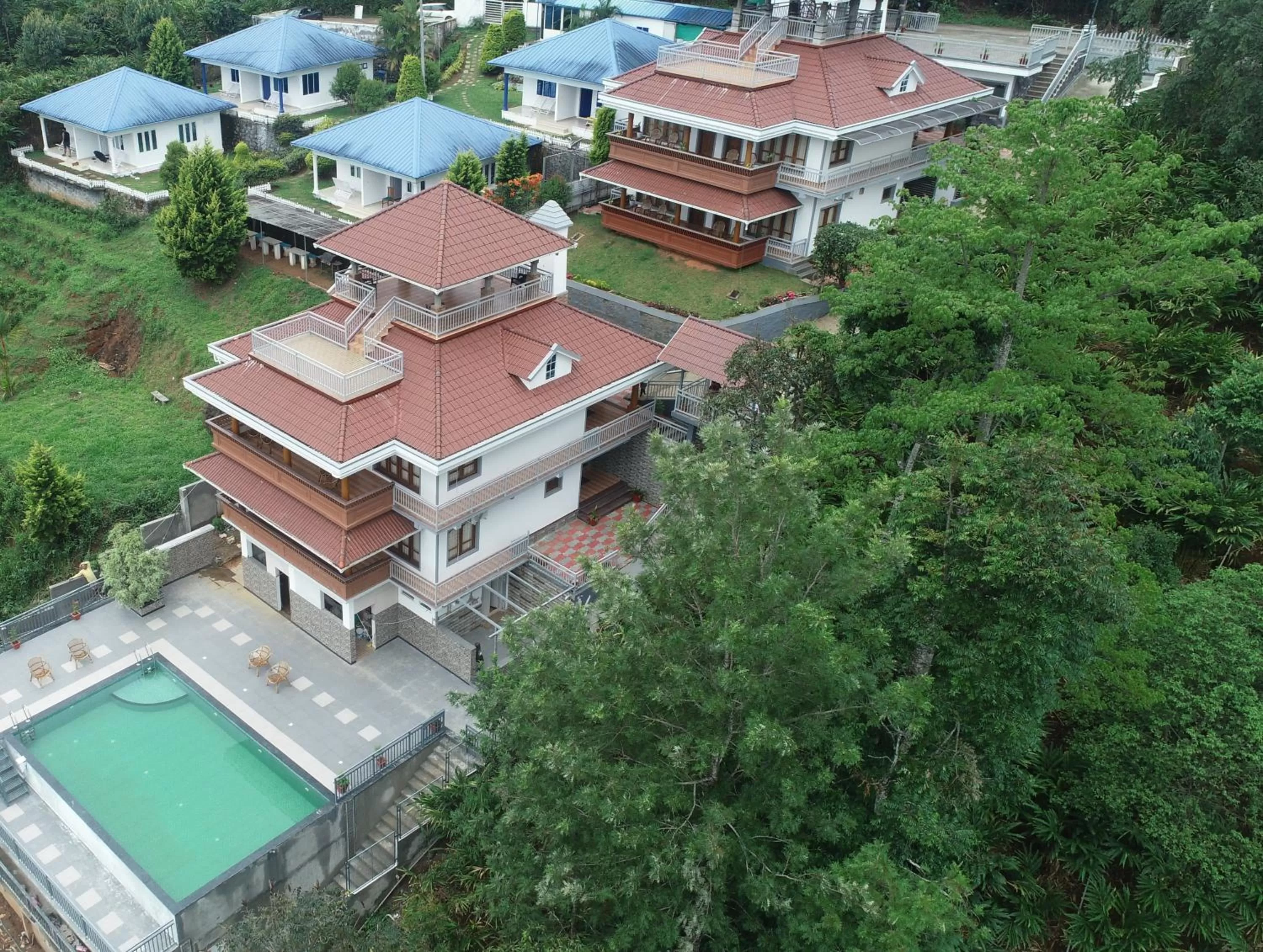 Property building, Bird's-eye View in Zenha Resorts