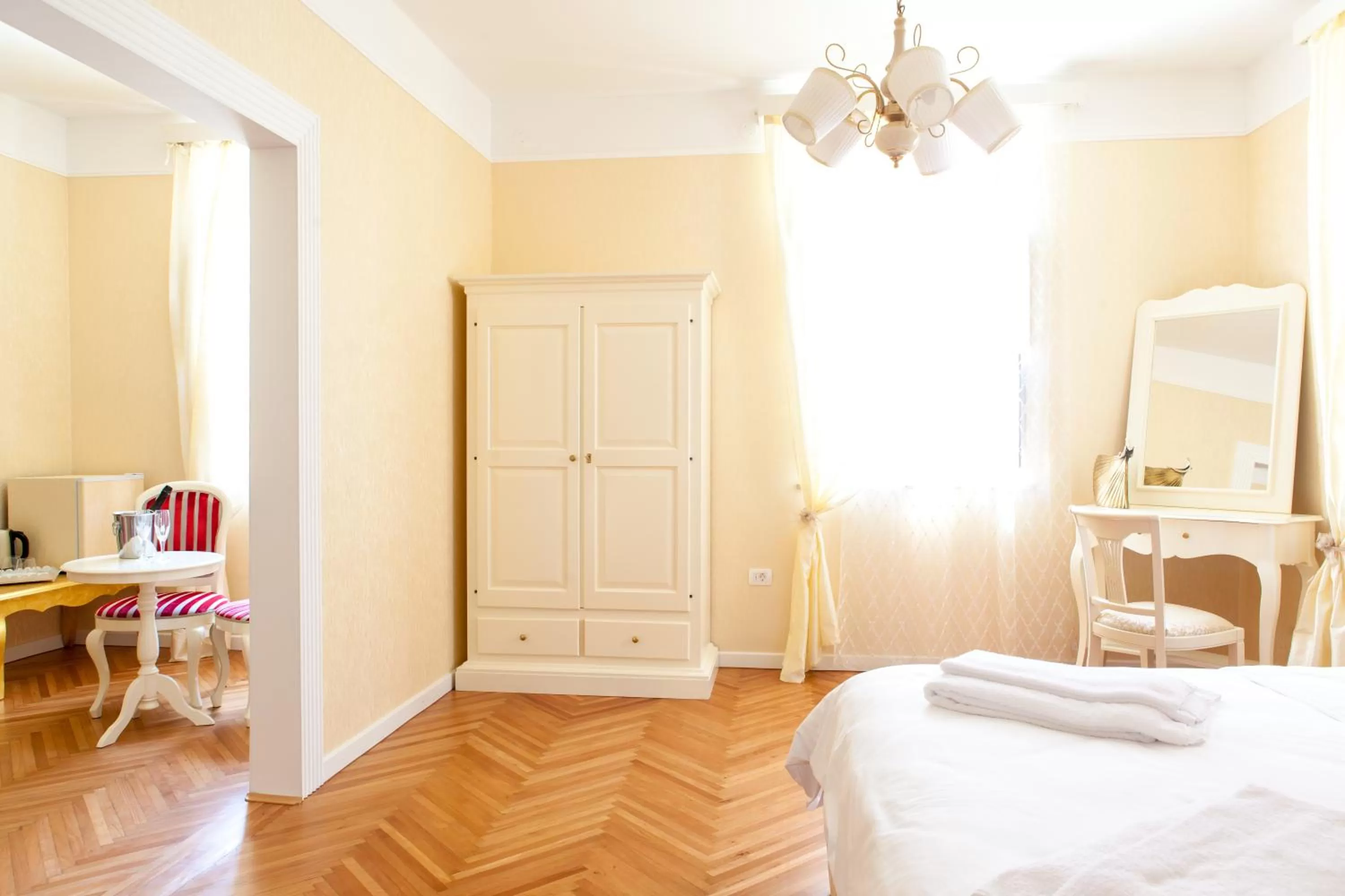 Bed in Benecanka Casa Veneziana Piran