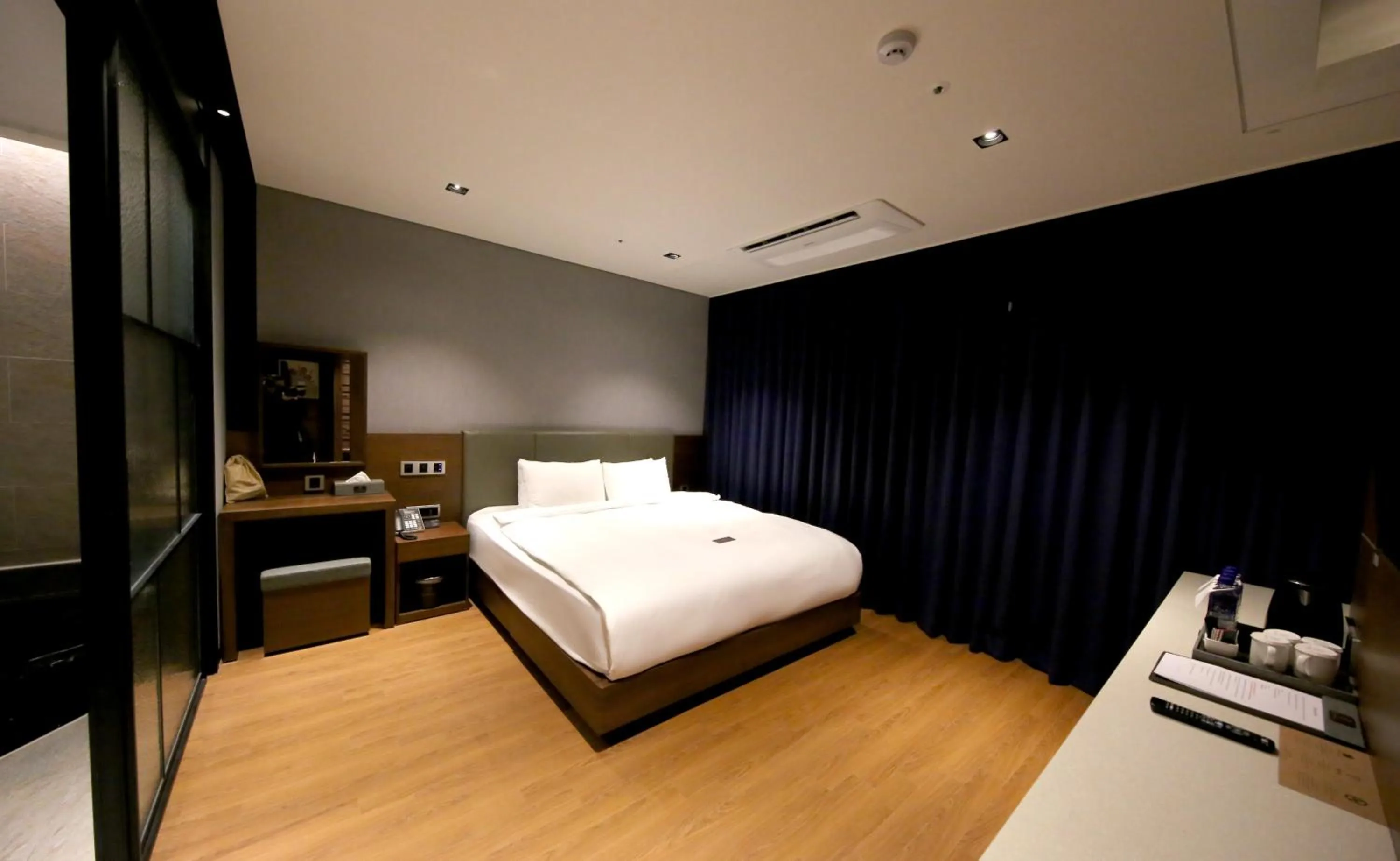 Bed in Sea Cruise Hotel