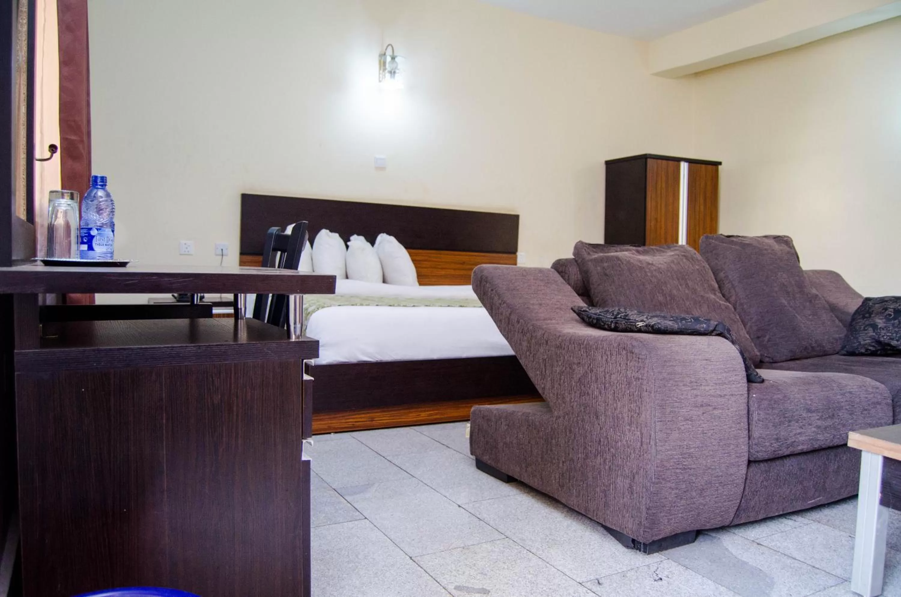Bedroom in Residency Hotel Area11 Garki Abuja