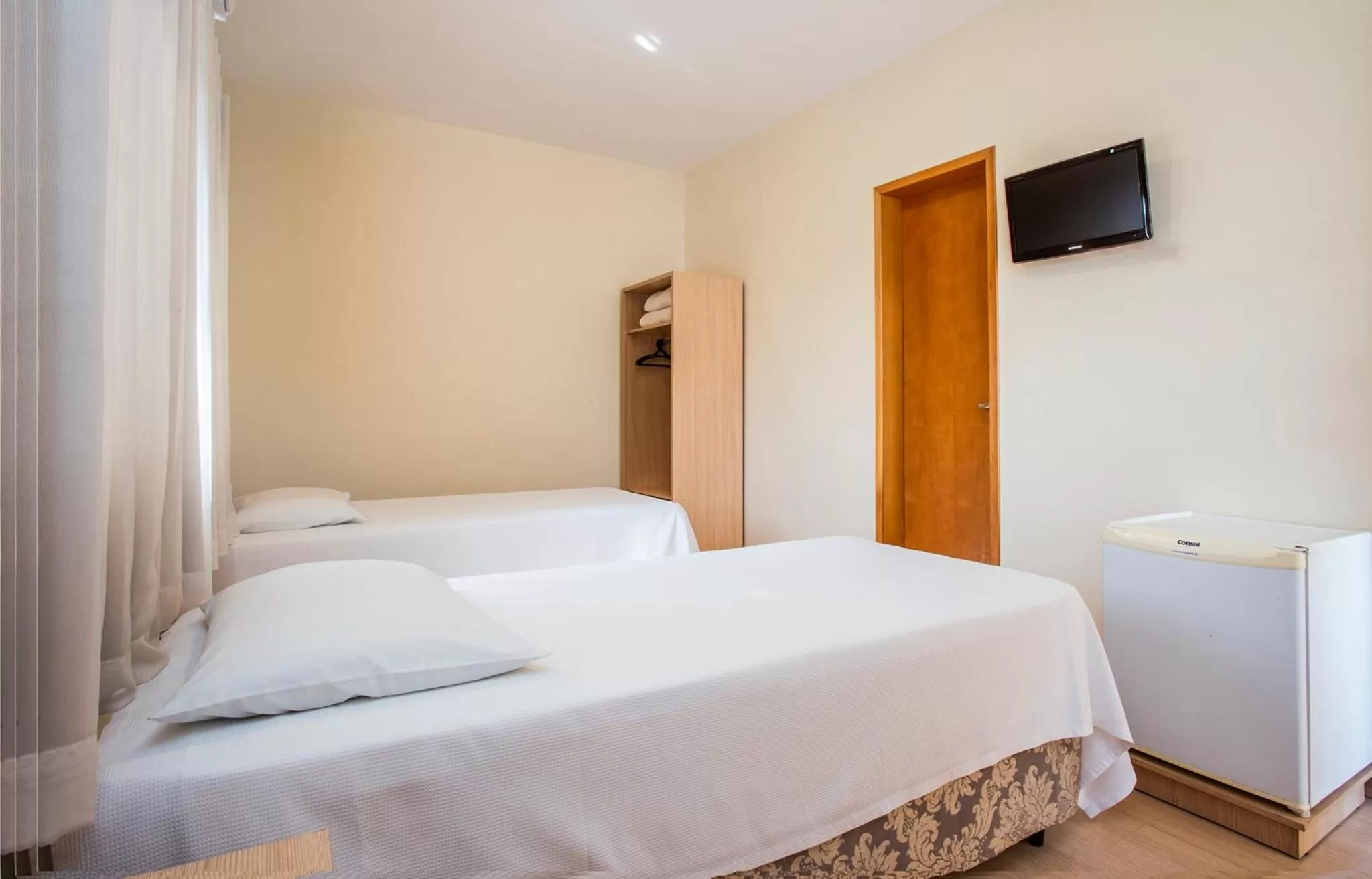 Bedroom, Bed in Hotel Metrópole Paulínia