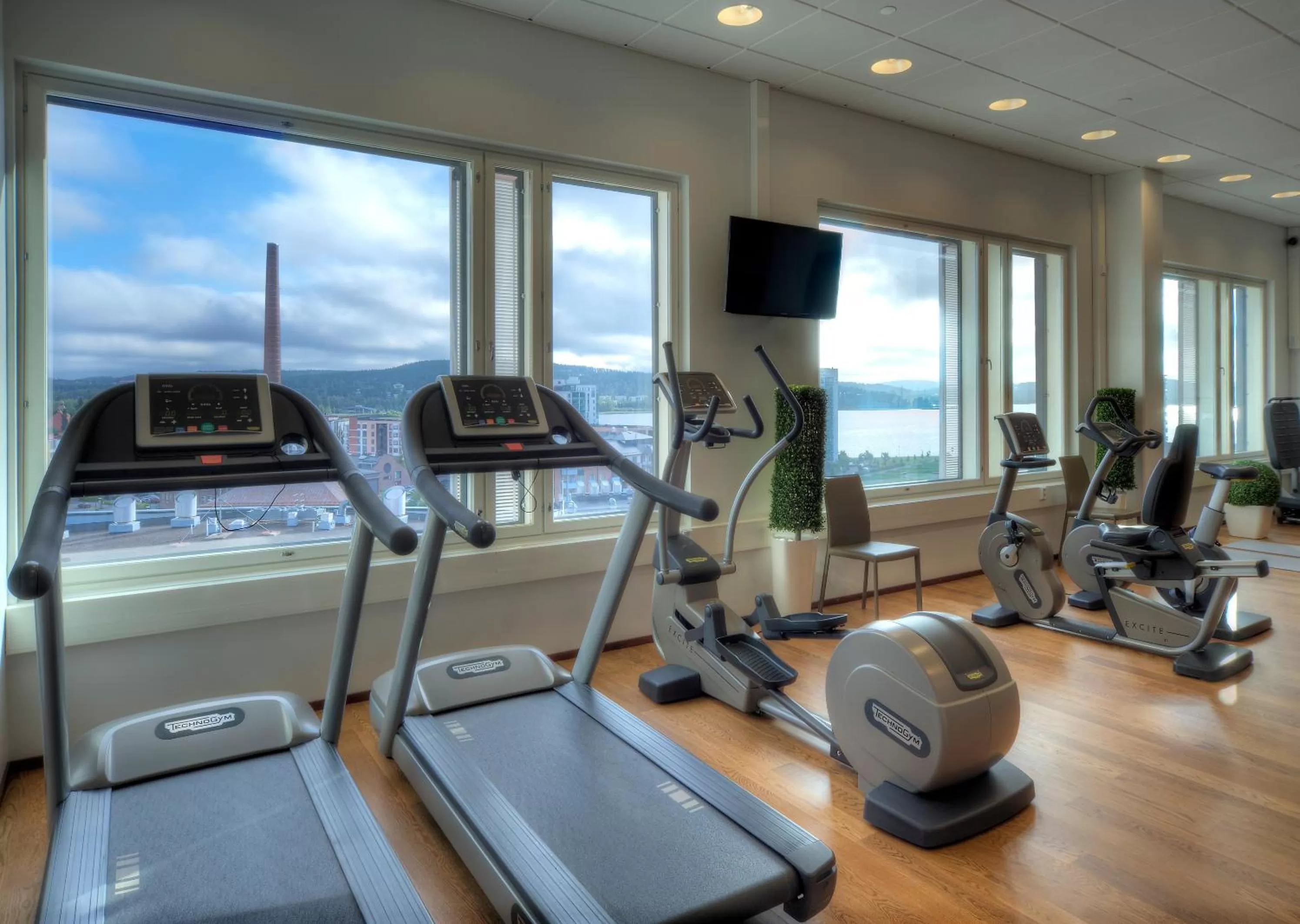 Fitness centre/facilities in Solo Sokos Hotel Paviljonki