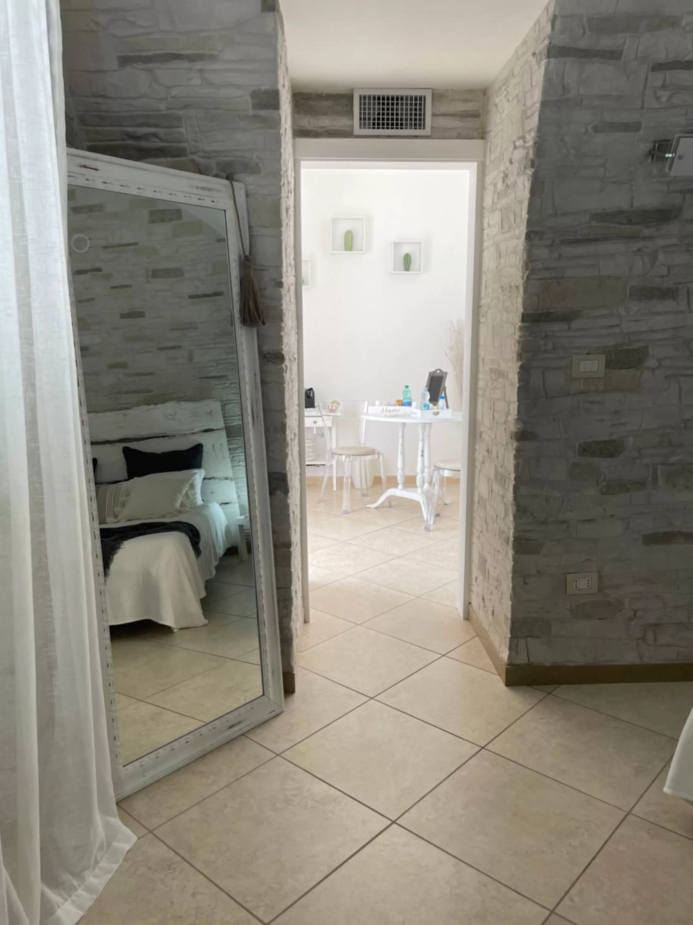 Patio, Bed in B&B RESORT SIGNORILE