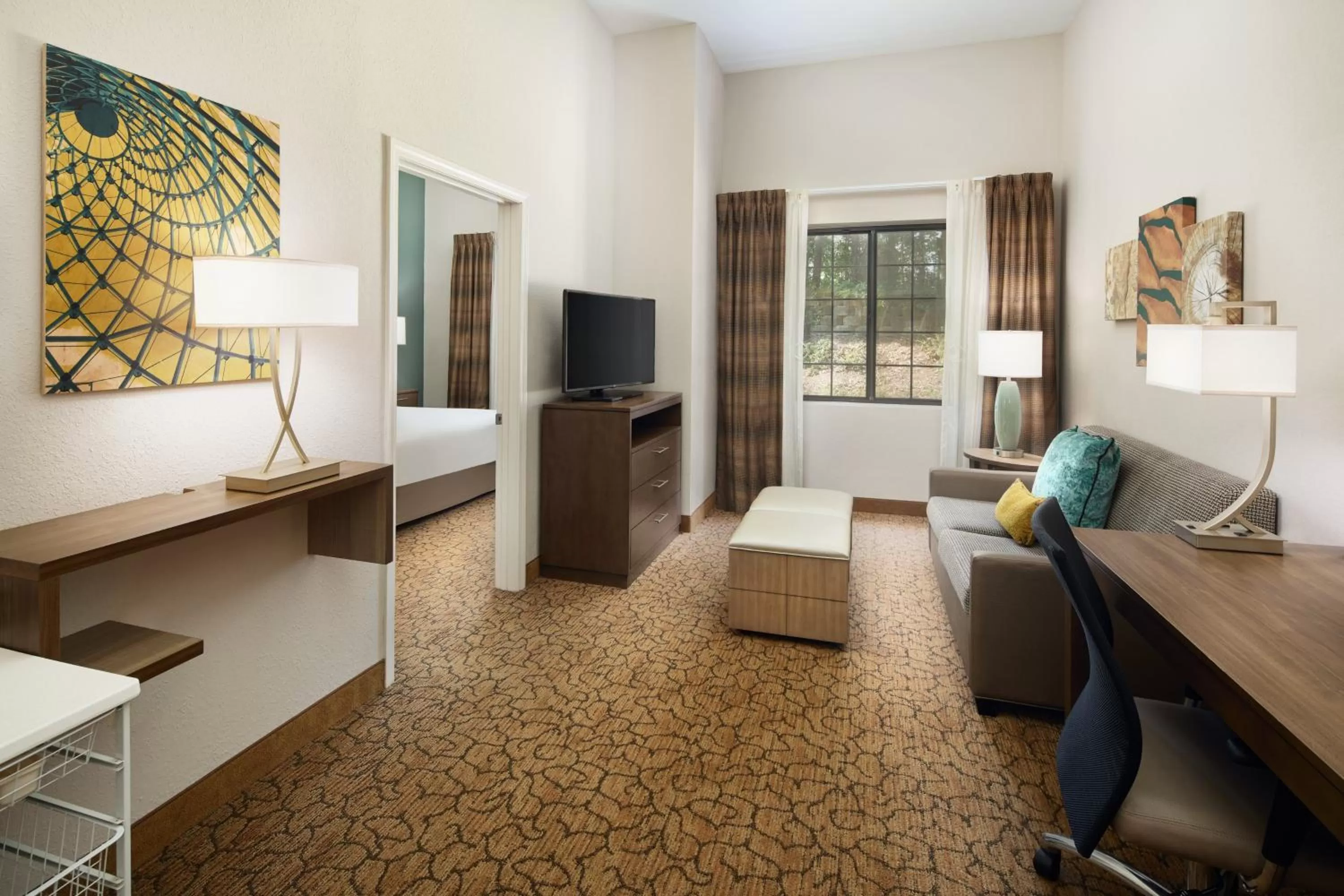 Photo of the whole room, Bed in Staybridge Suites Of Durham - Chapel Hill - RTP by IHG