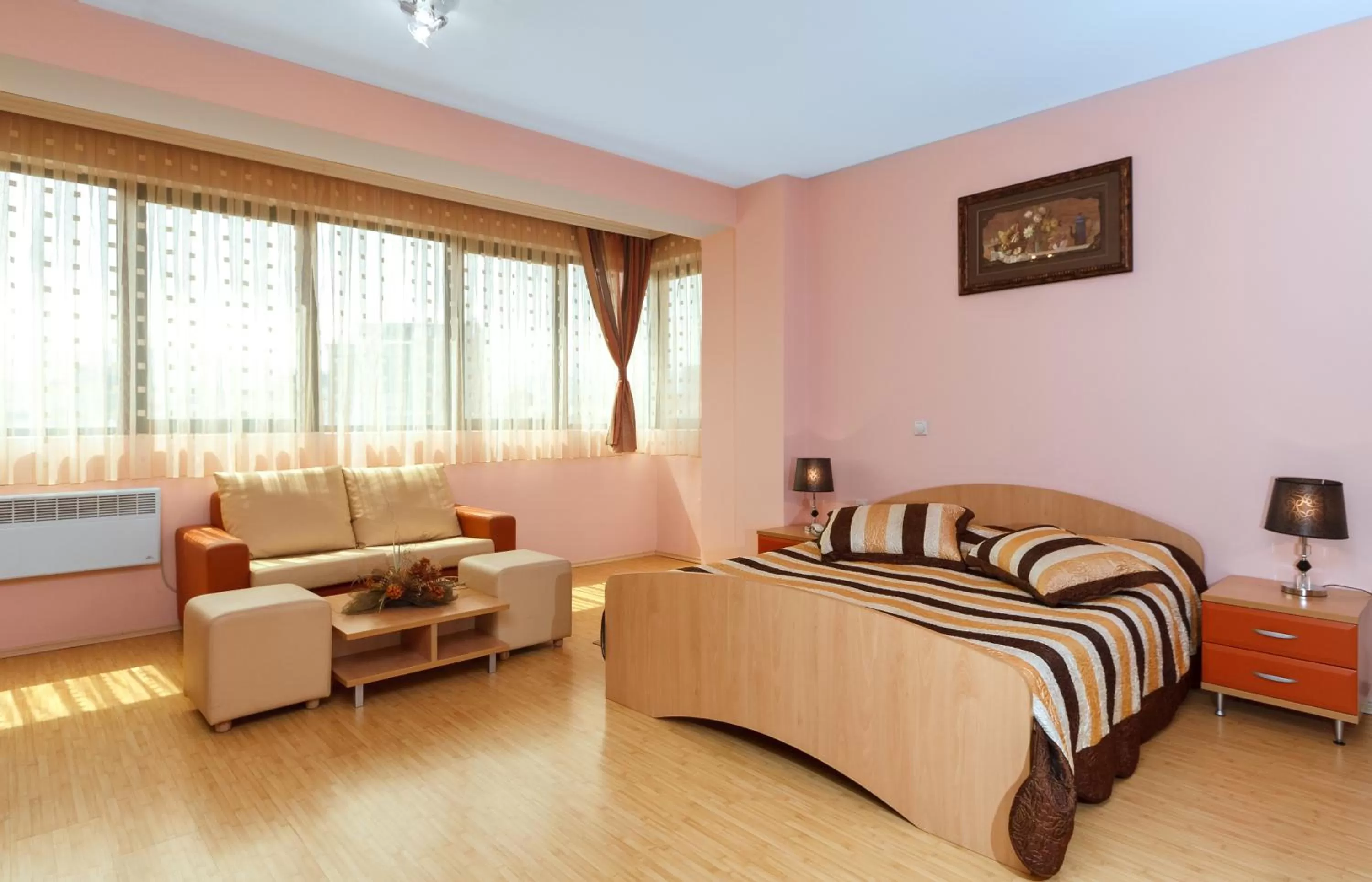 Bed in Hotel Green Center Gili