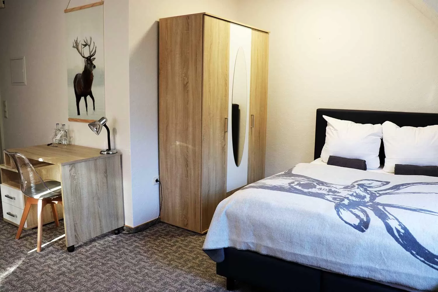 Photo of the whole room, Bed in Hotel Rehkitz