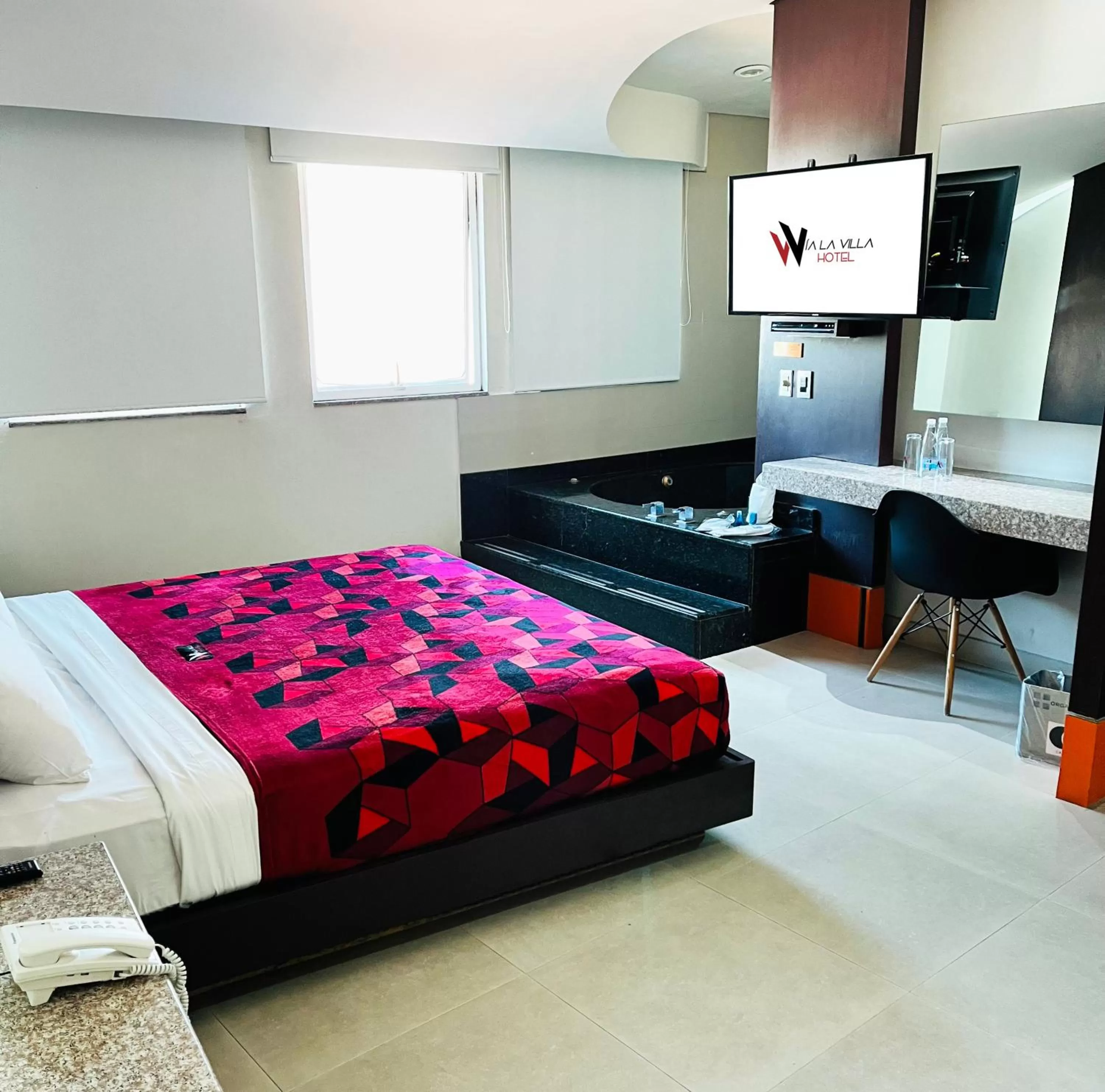 Bed in Hotel Via La Villa