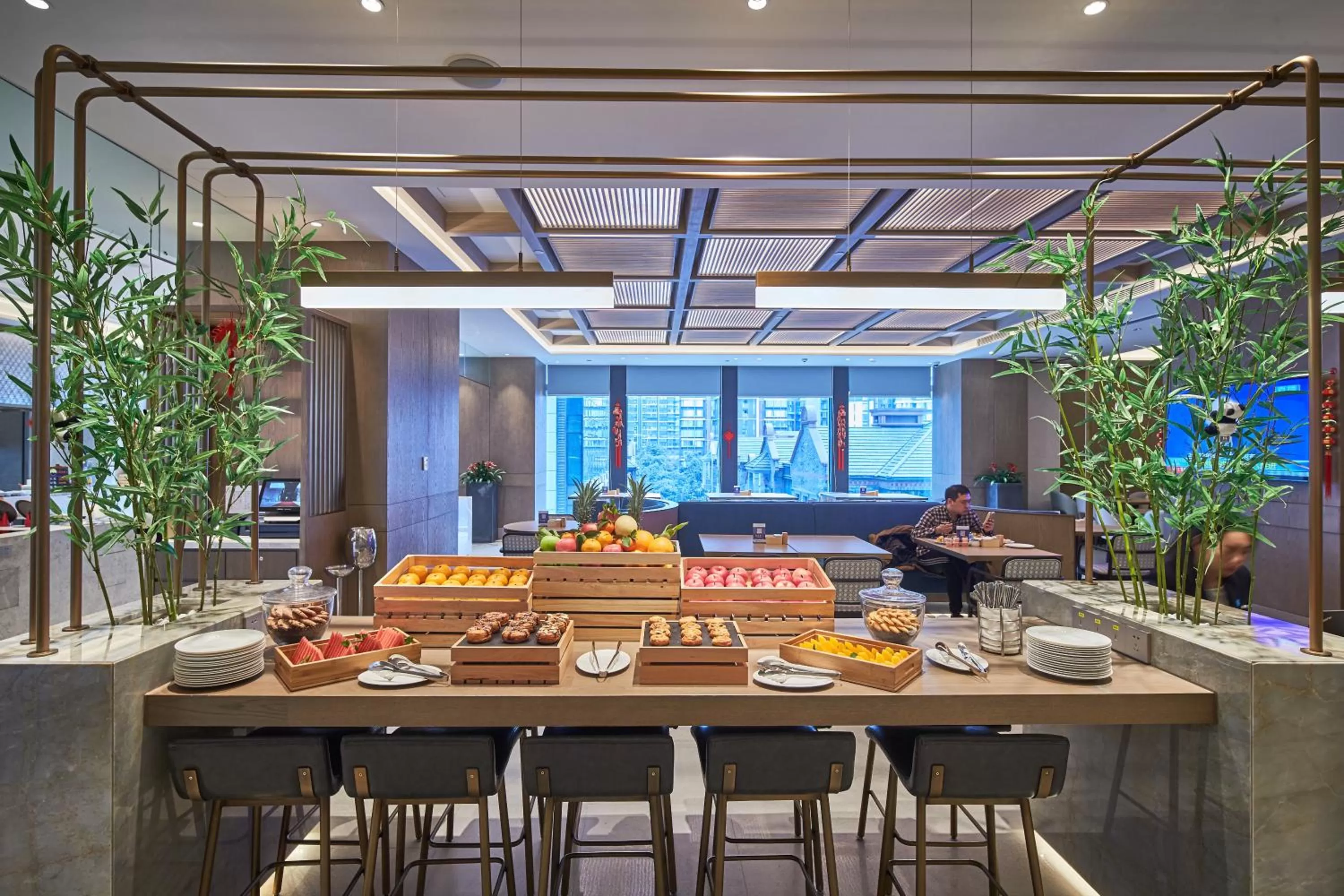 Restaurant/places to eat in Hyatt House Chengdu Pebble Walk