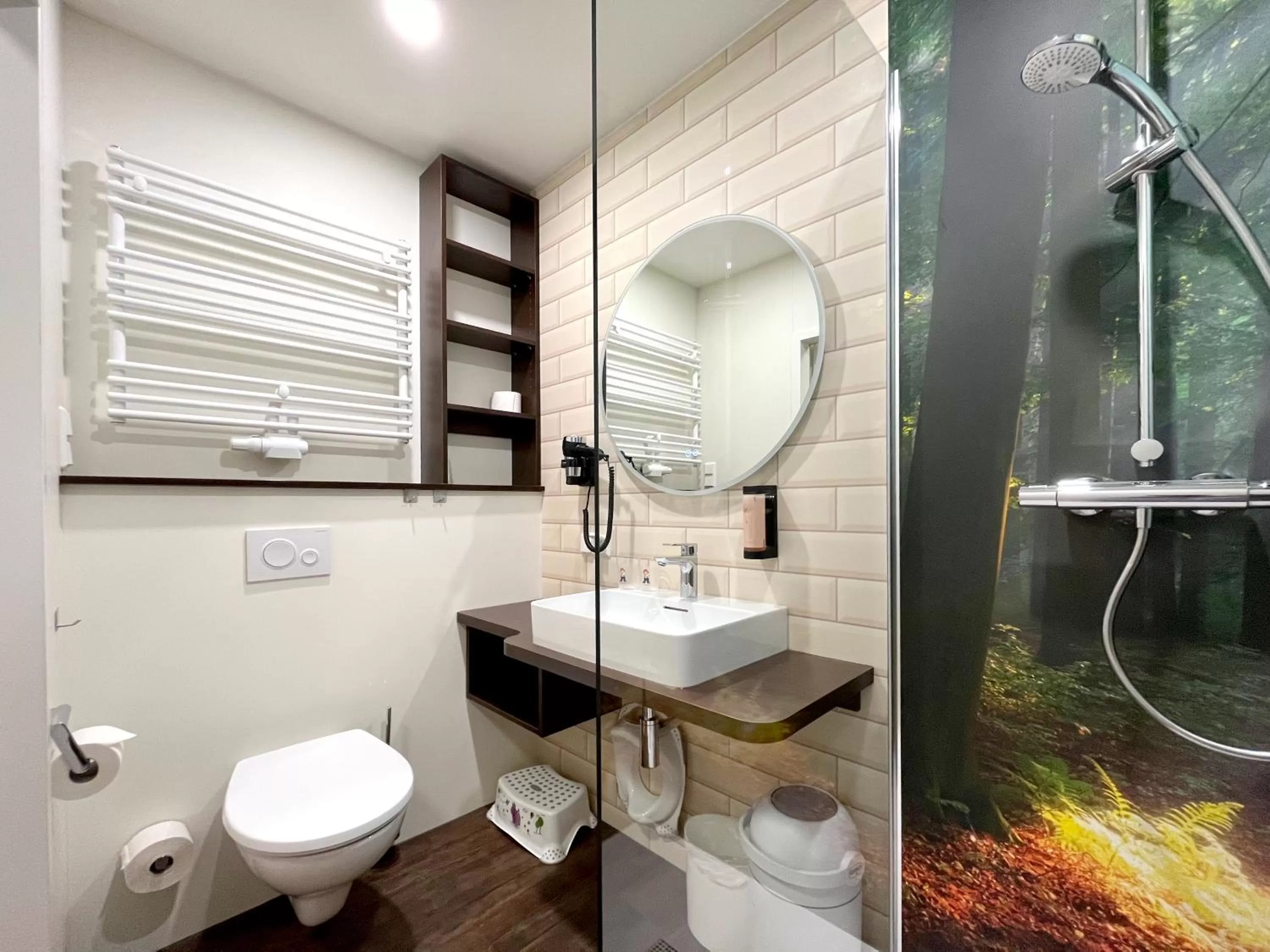 Bathroom in Familienhotel "Rhön Feeling"