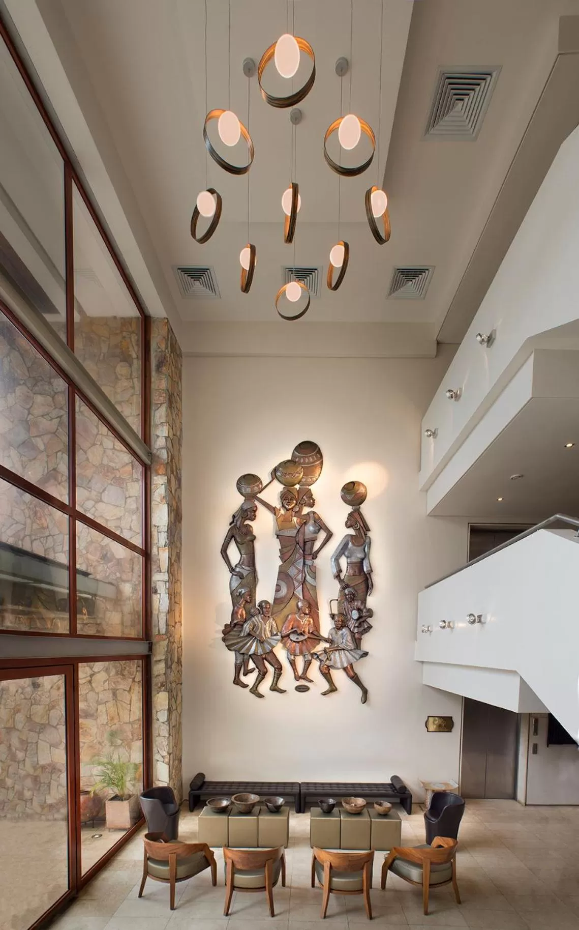 Facade/entrance in Labadi Beach Hotel