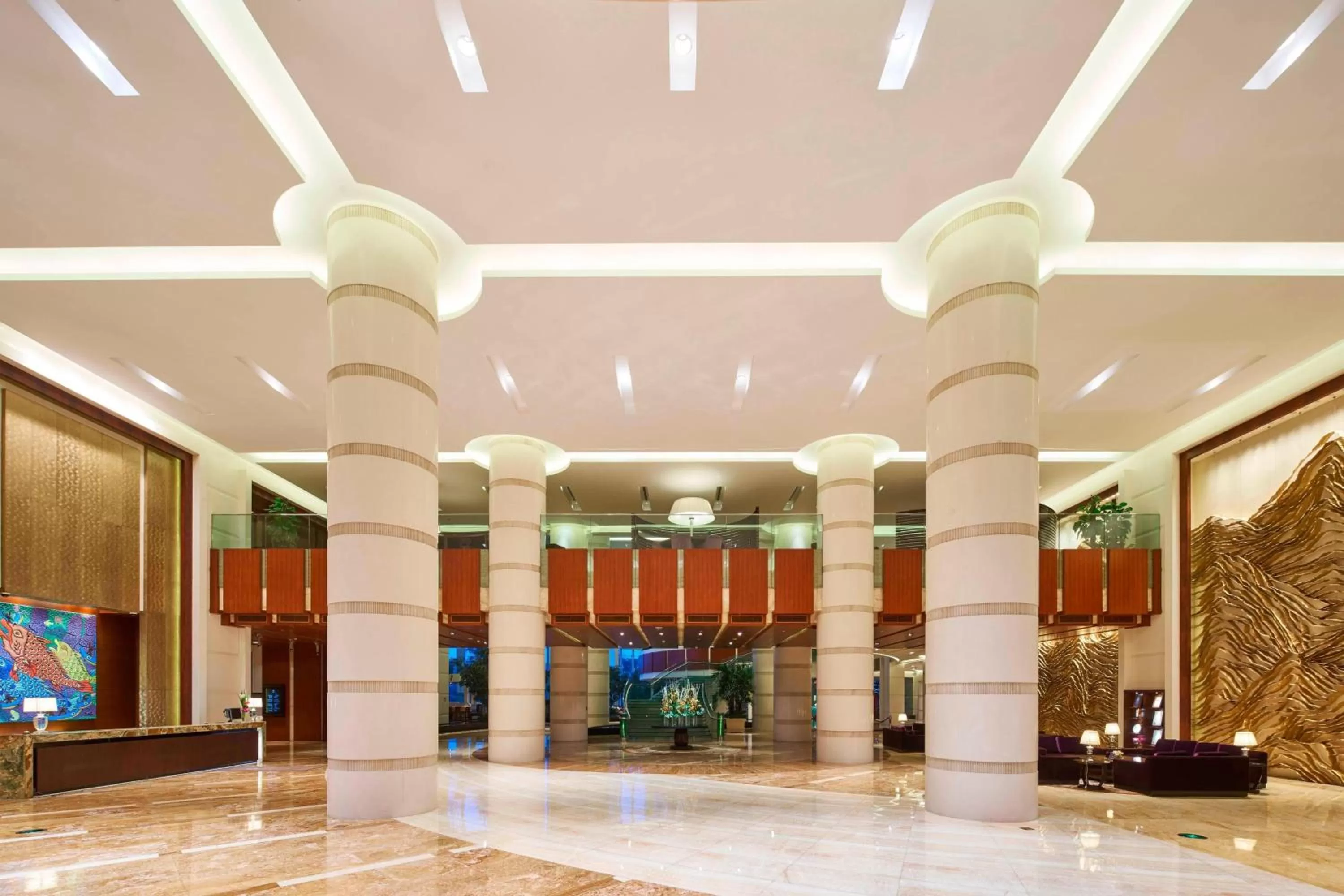 Lobby or reception in Sheraton Zhoushan Hotel