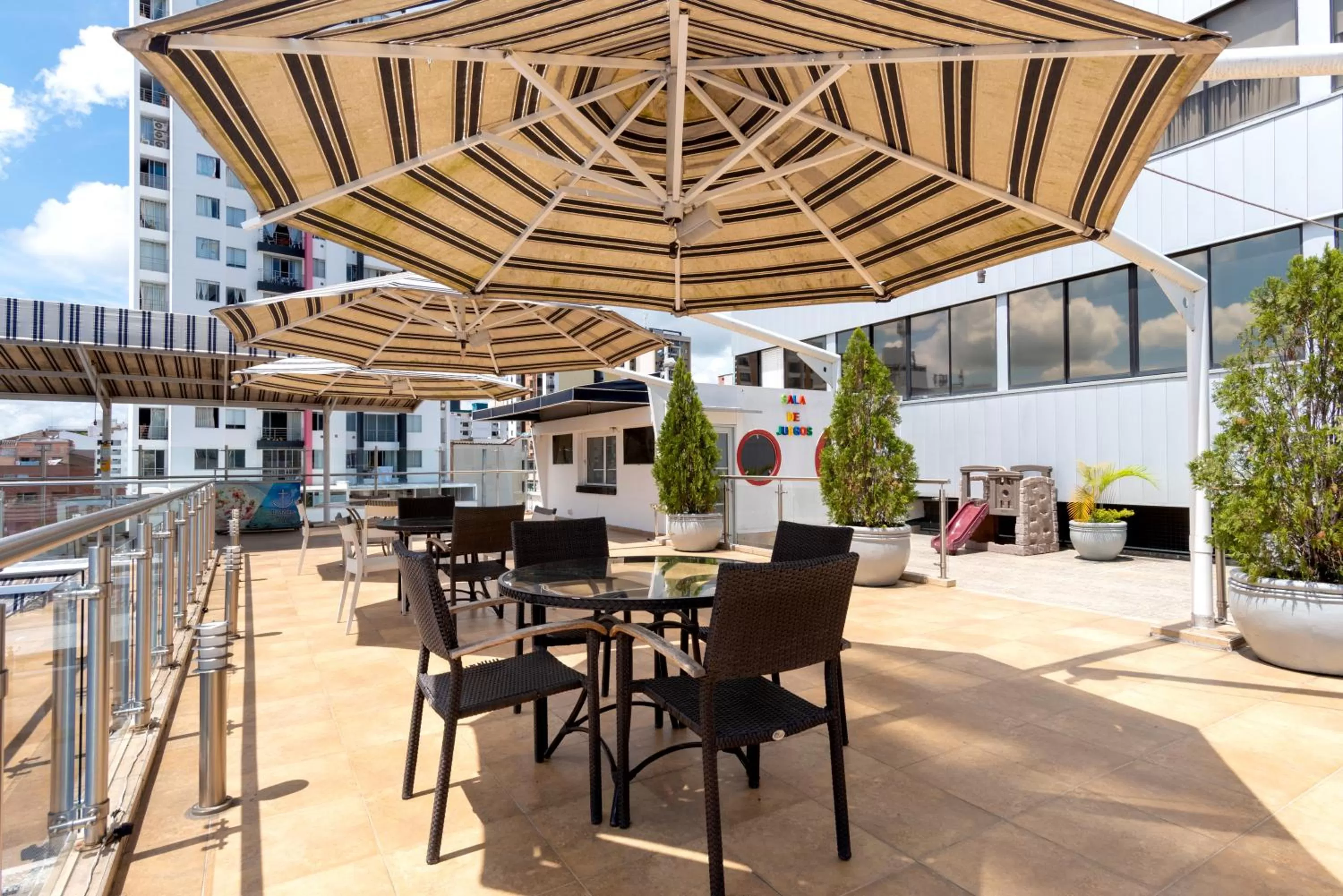 Solarium in Hotel Chicamocha