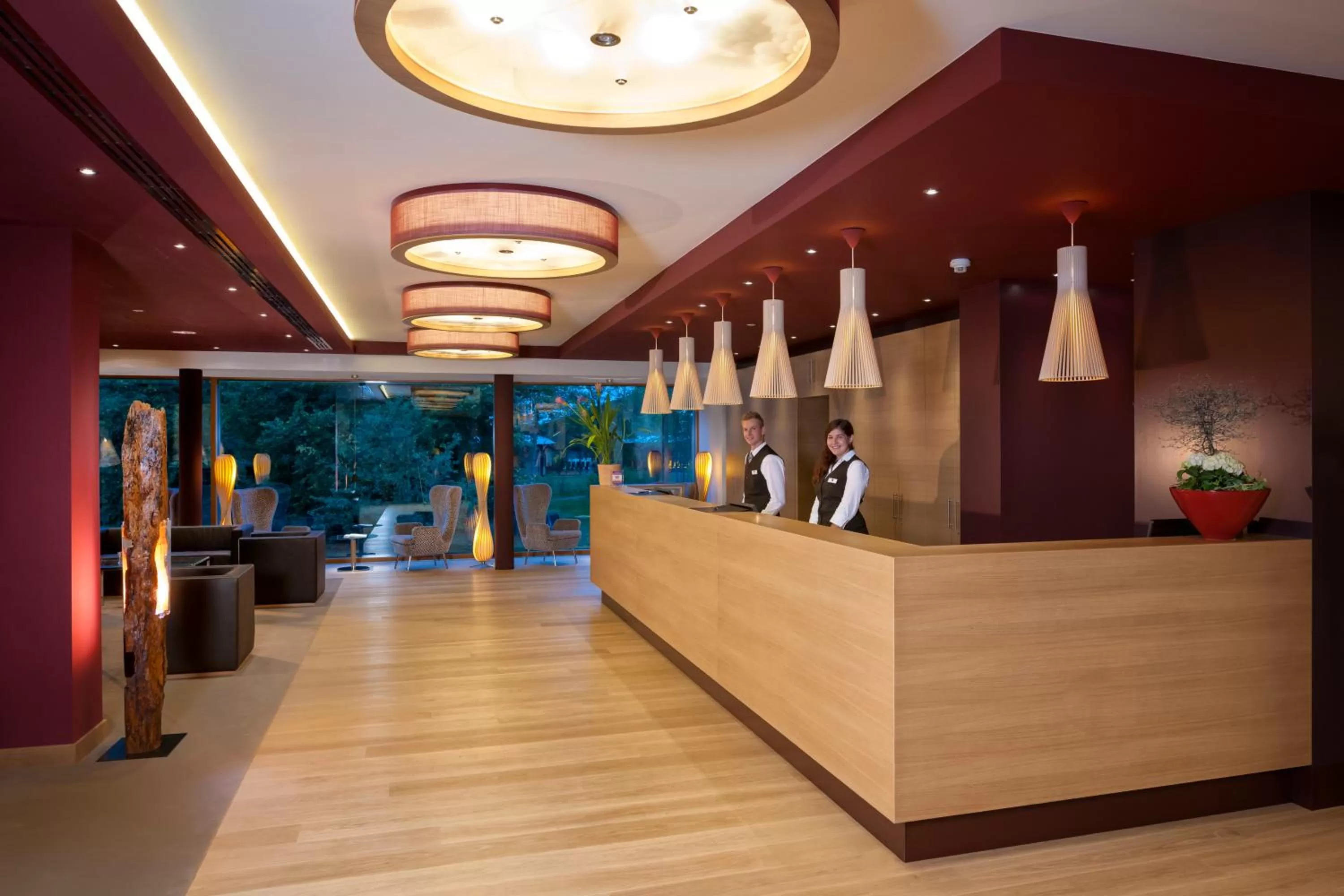 Lobby or reception in Dorint Thermenhotel Freiburg