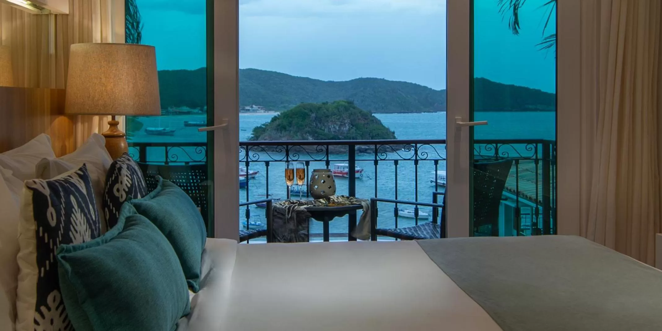 Sea view in Vila deste Hotel